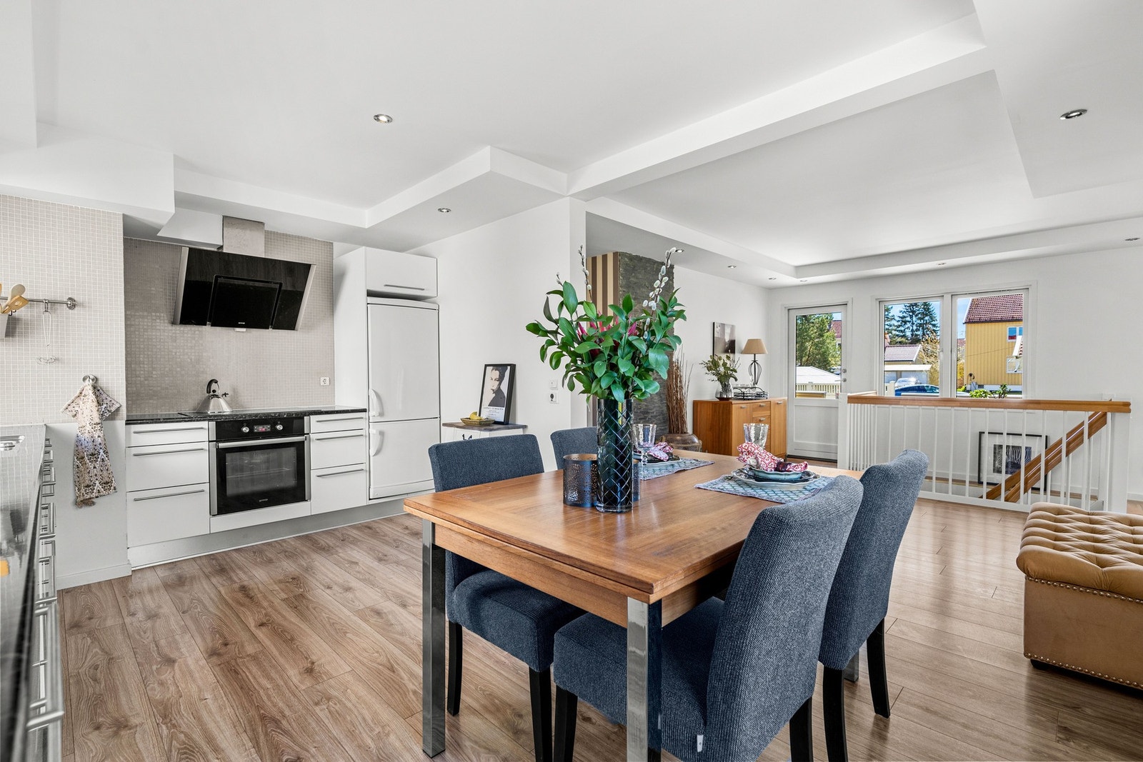 Her kan venner og familie samles til alle døgnets måltider Galleribilde