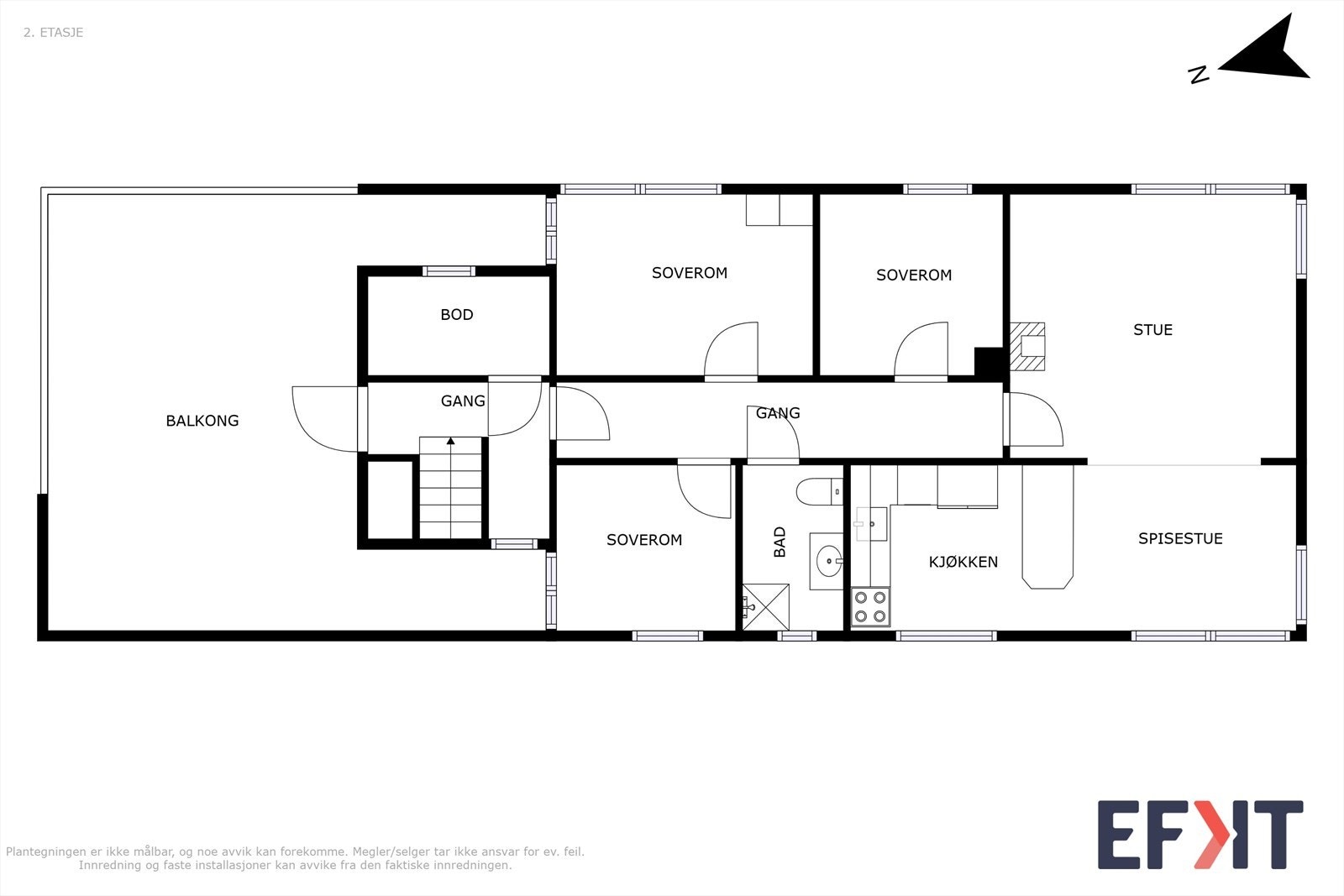 Planskisse 1.etasje Galleribilde