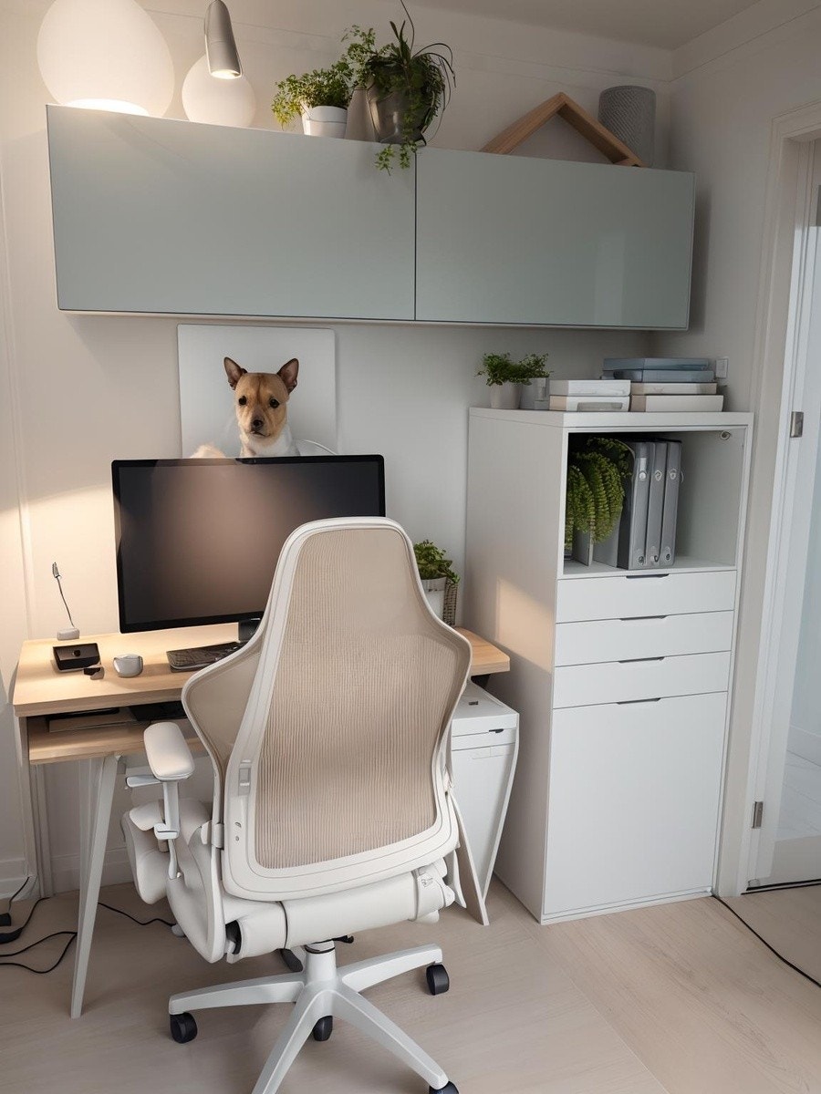 Plass for skrivebord Galleribilde