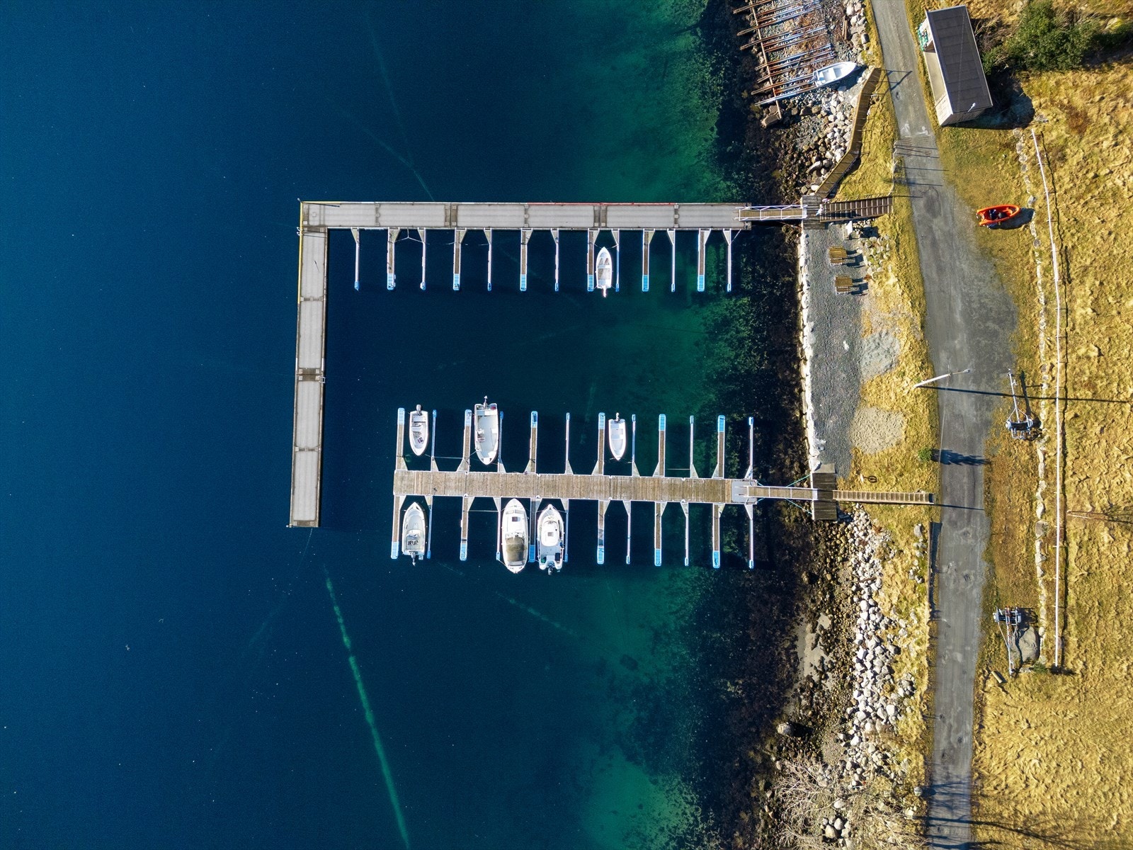 Eiendommen har leieinntekter på båthavnen Galleribilde