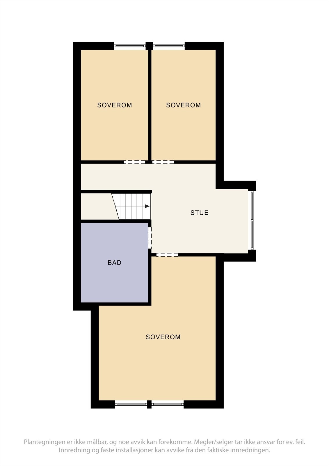 Plantegninger Østbyveien 24 A - 2.etg Galleribilde