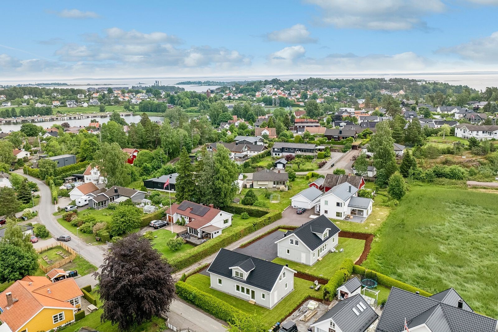 Oversiktsbilde drone Galleribilde