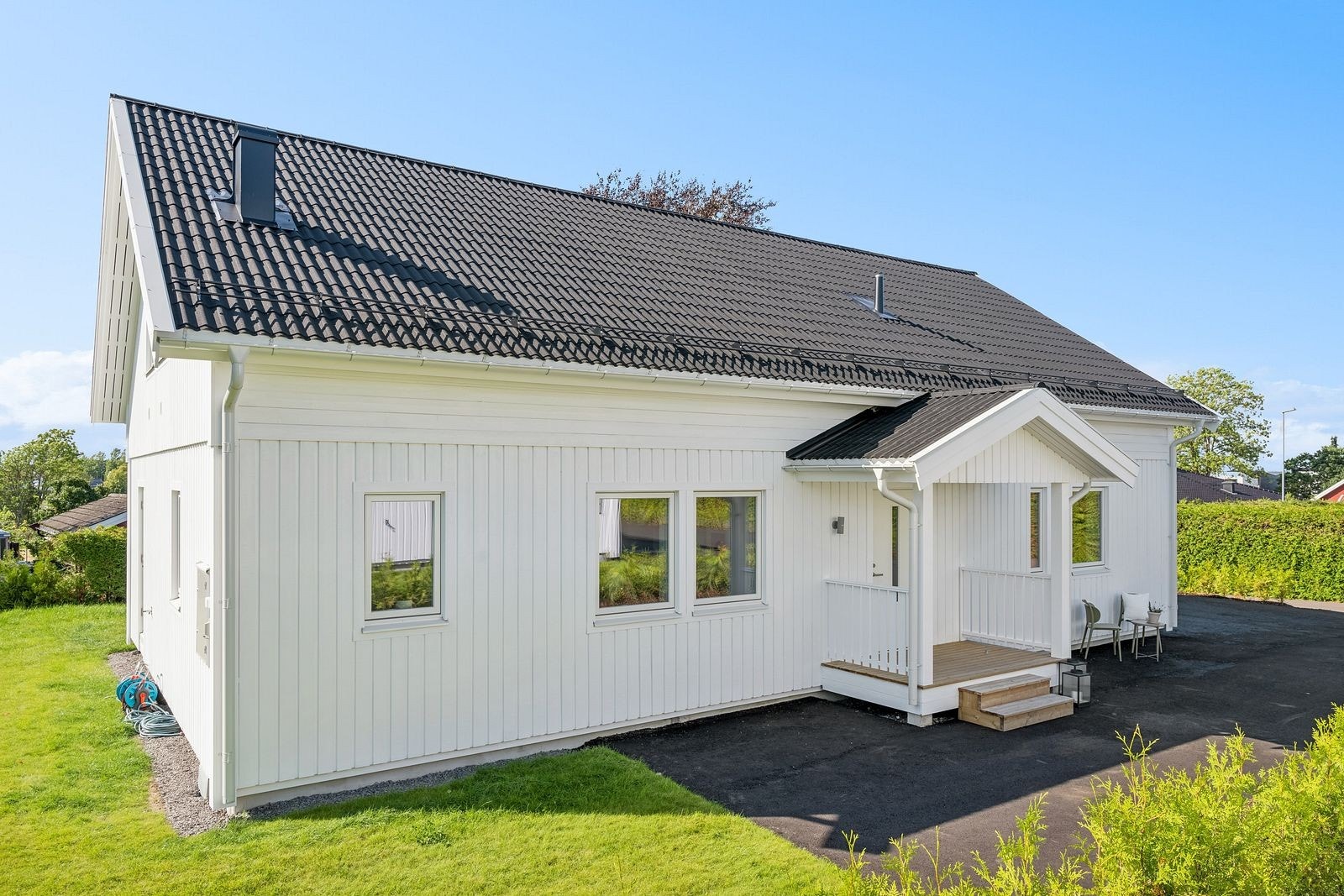 Hyggelig inngangsparti Galleribilde