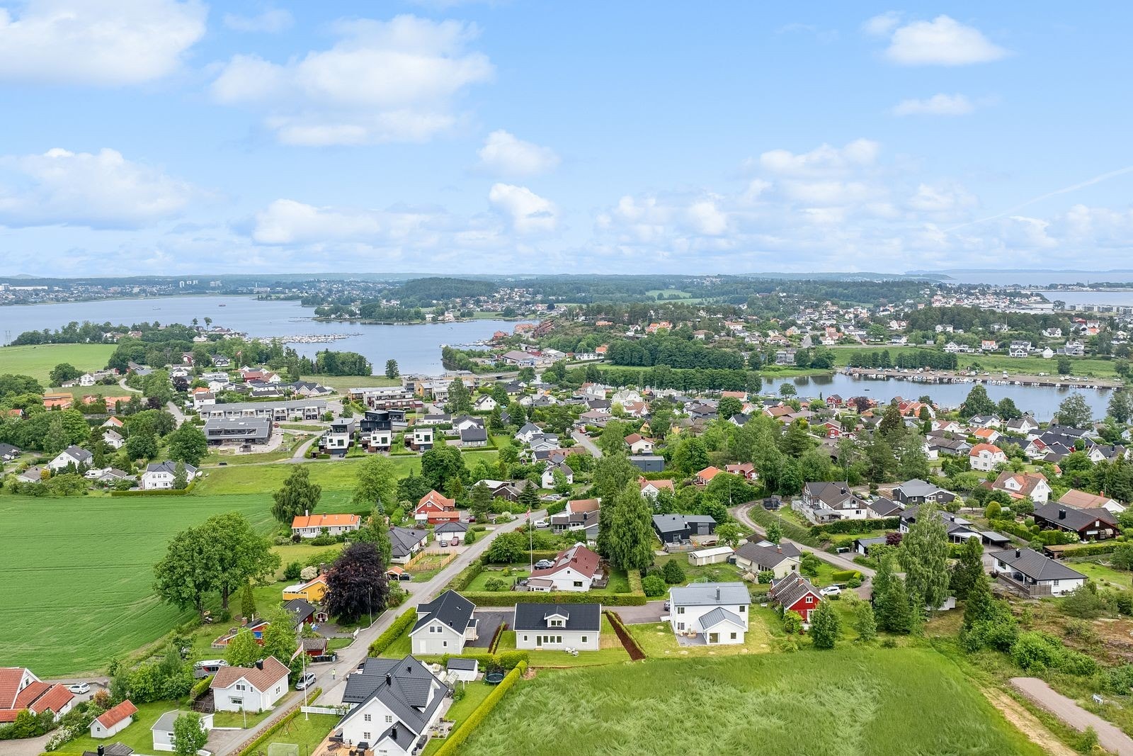 Oversiktsbilde drone Galleribilde