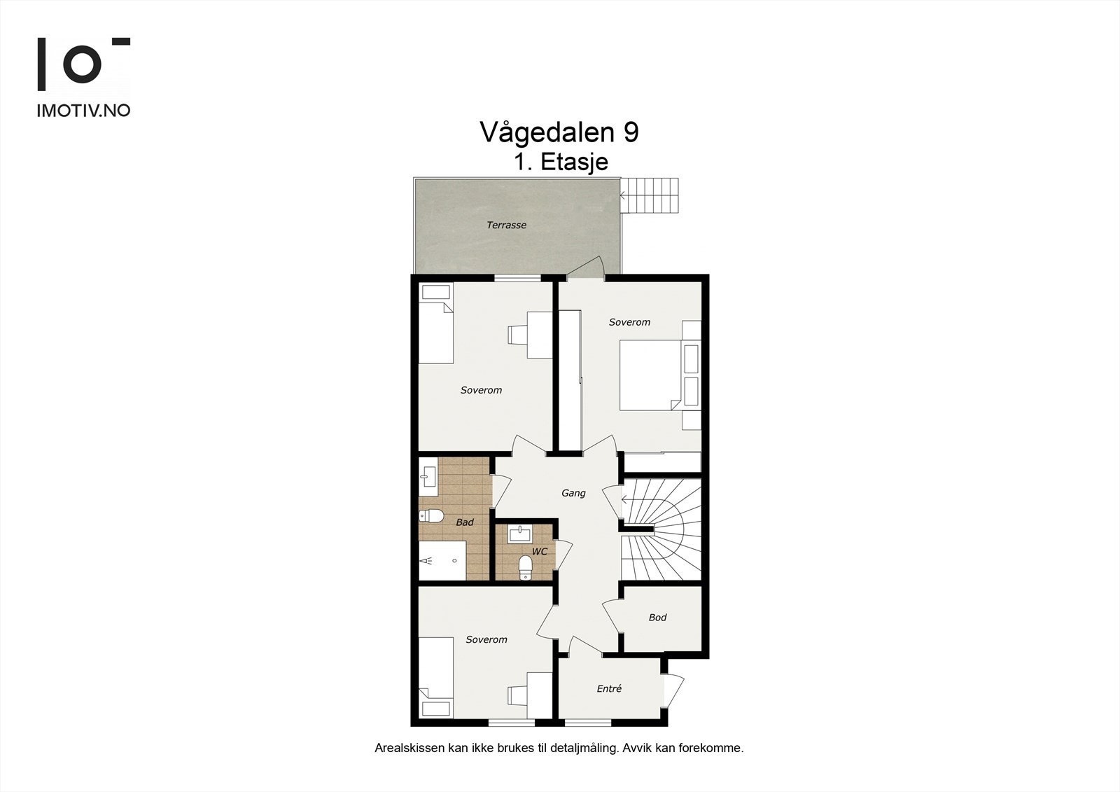 - Plantegning 1. etg - Galleribilde