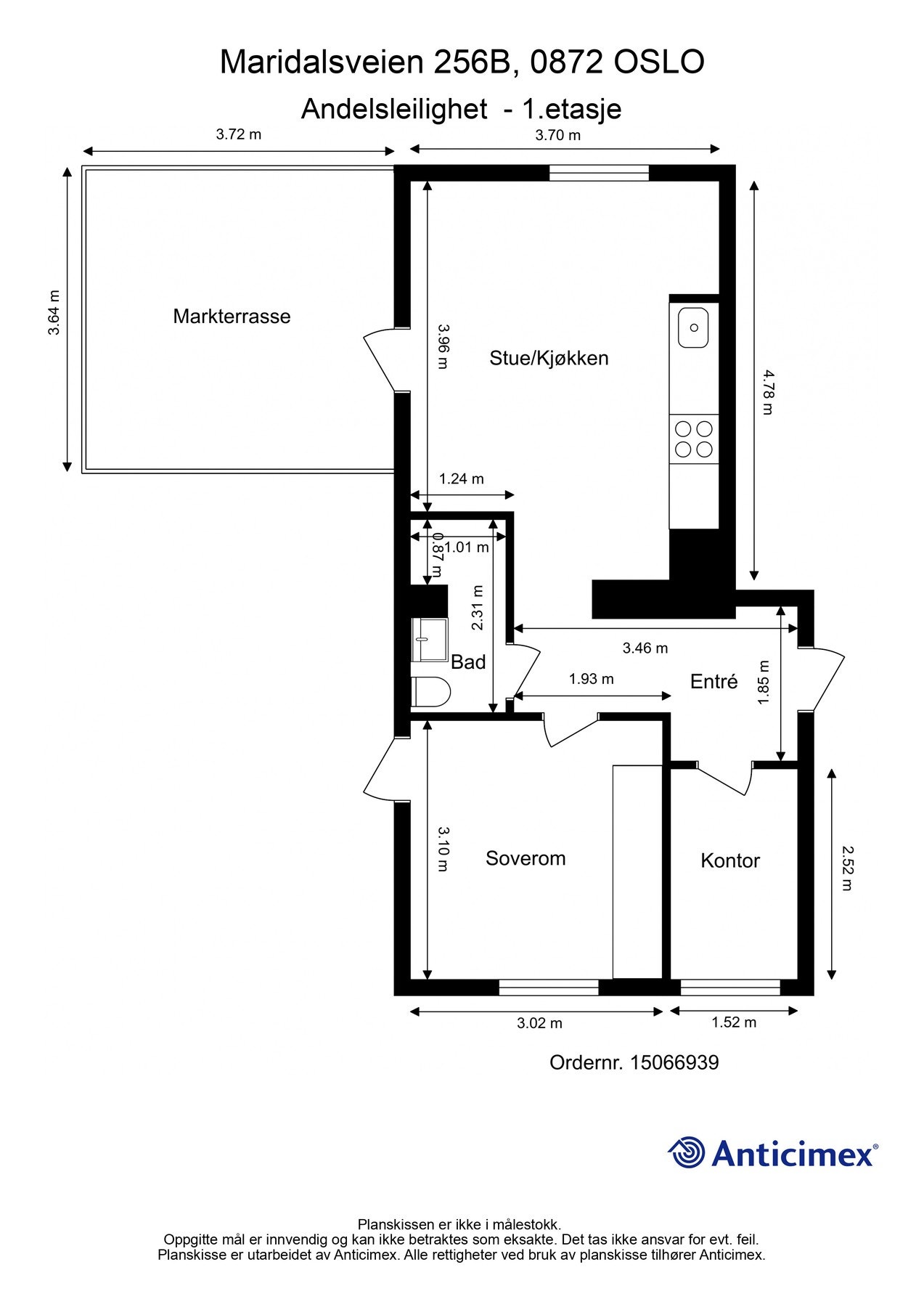 Plantegning. Galleribilde