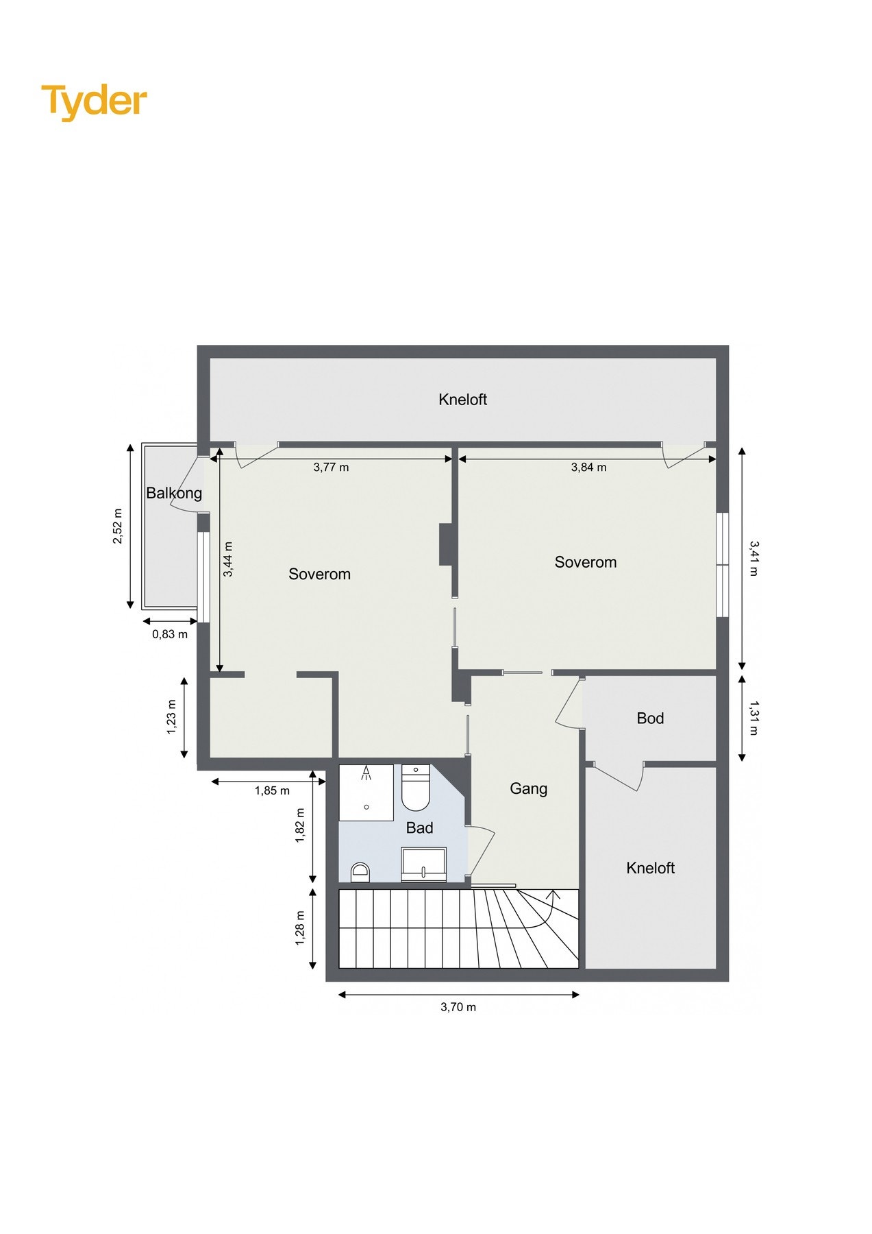 Plantegning 2.etasje. Galleribilde