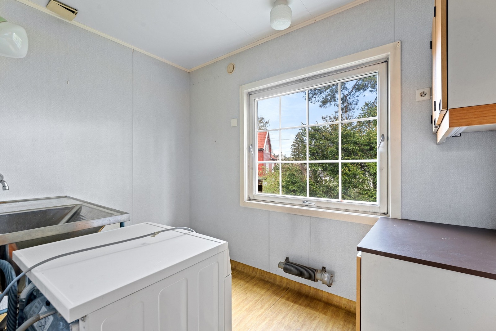 Enkelt vaskerom 1.etasje. Galleribilde