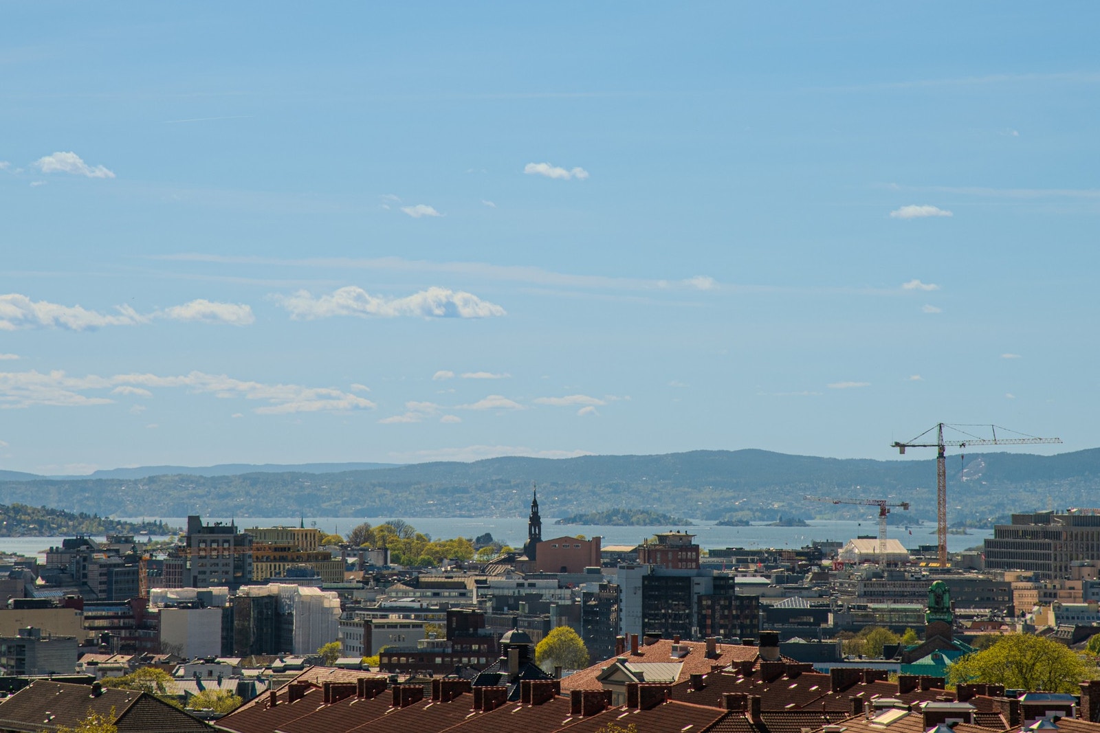 Den vidstrakte utsikten er absolutt et av leilighetens høydepunkter. Galleribilde