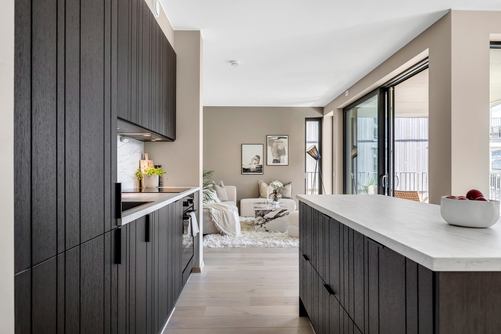 Takstmannen har gitt tilstandsgrad 0 (TG0) på absolutt alle punkter i sin rapport. Det gjenstår også ca. 3,5 år igjen av nybygg-garantien. Galleribilde