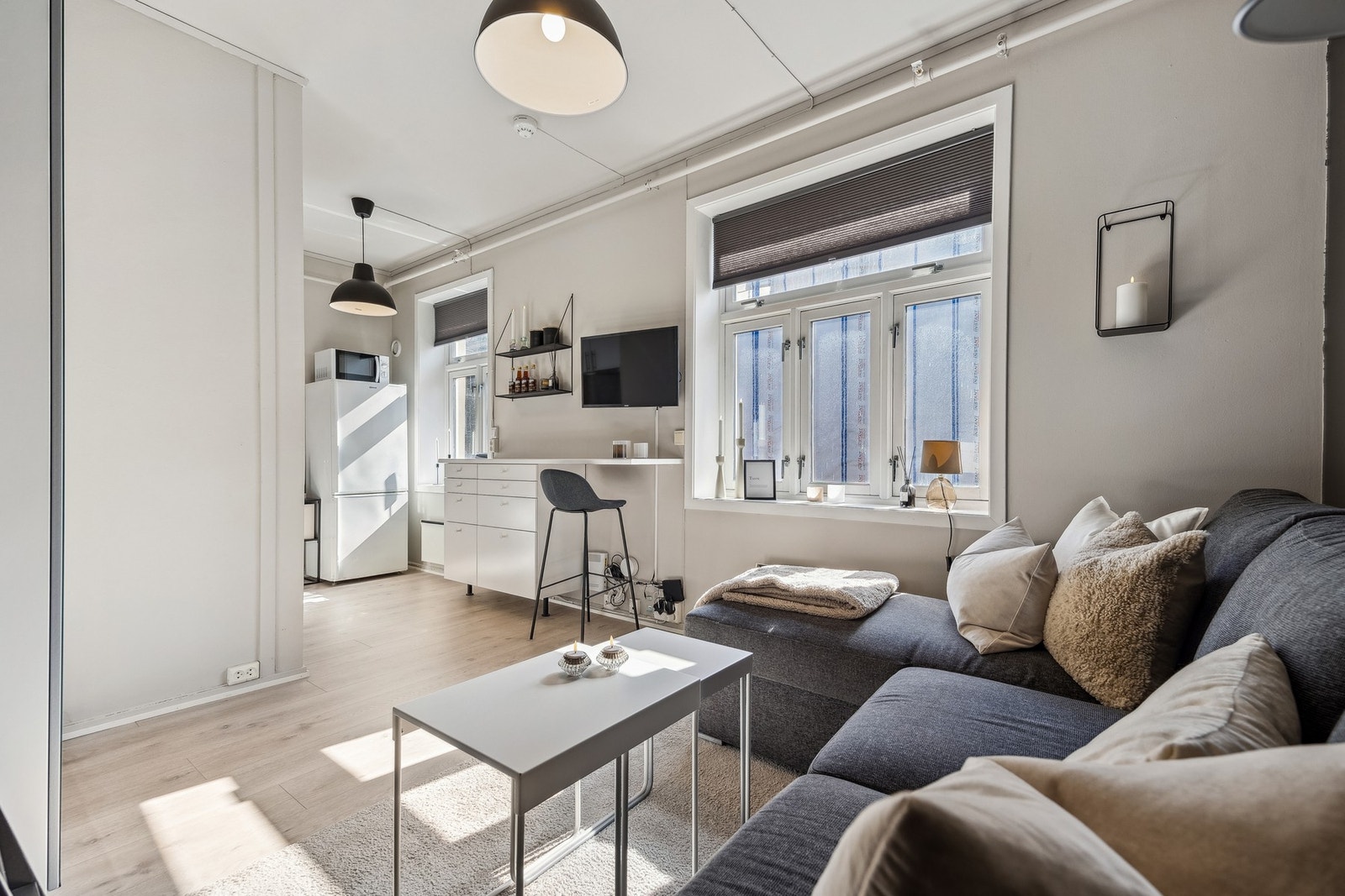 En innbydende og sentrumsnær selveierleilighet beliggende i 3. etasje. Galleribilde