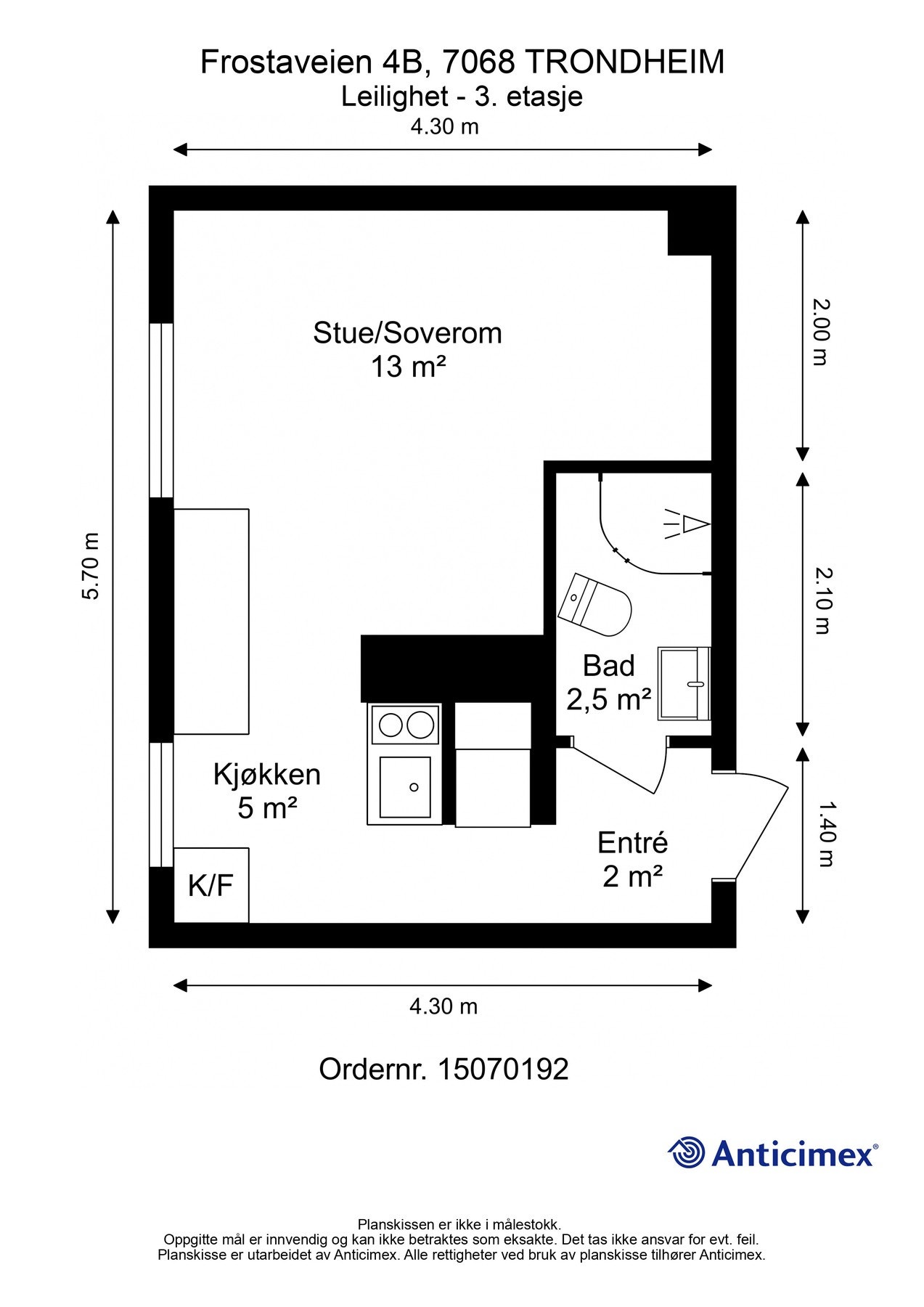 Plantegning - EIE eiendomsmegling Galleribilde