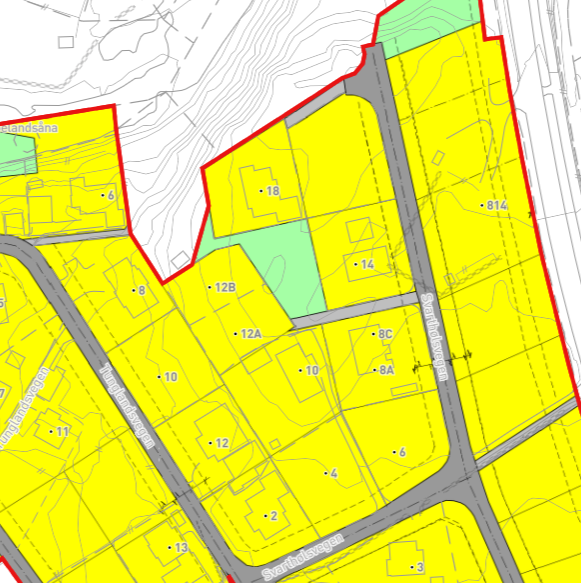 Reguleringskart Galleribilde