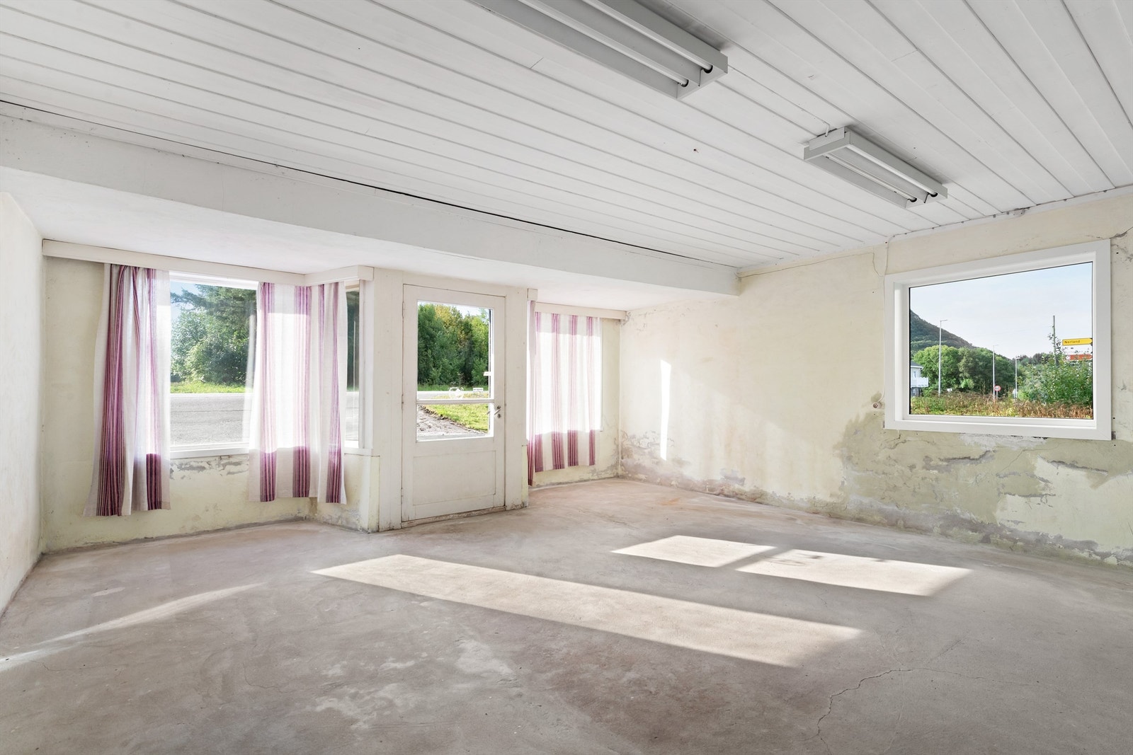 Arealet har tidligere vært butikklokale Galleribilde