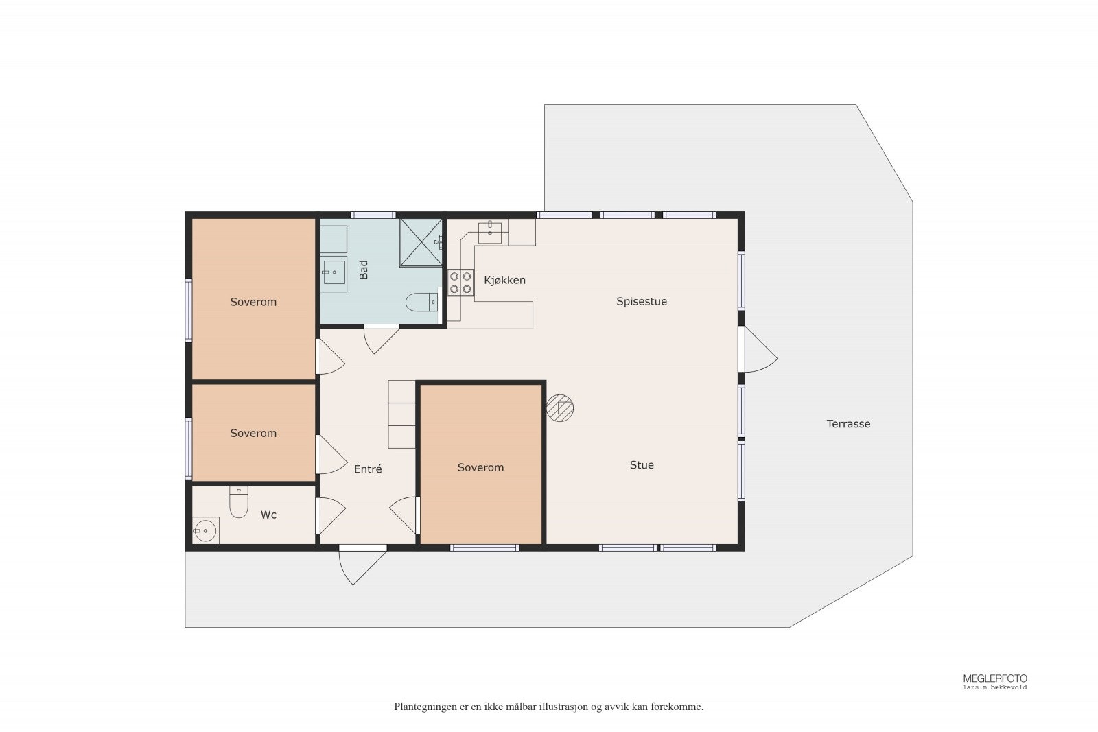 Plantegning. Galleribilde