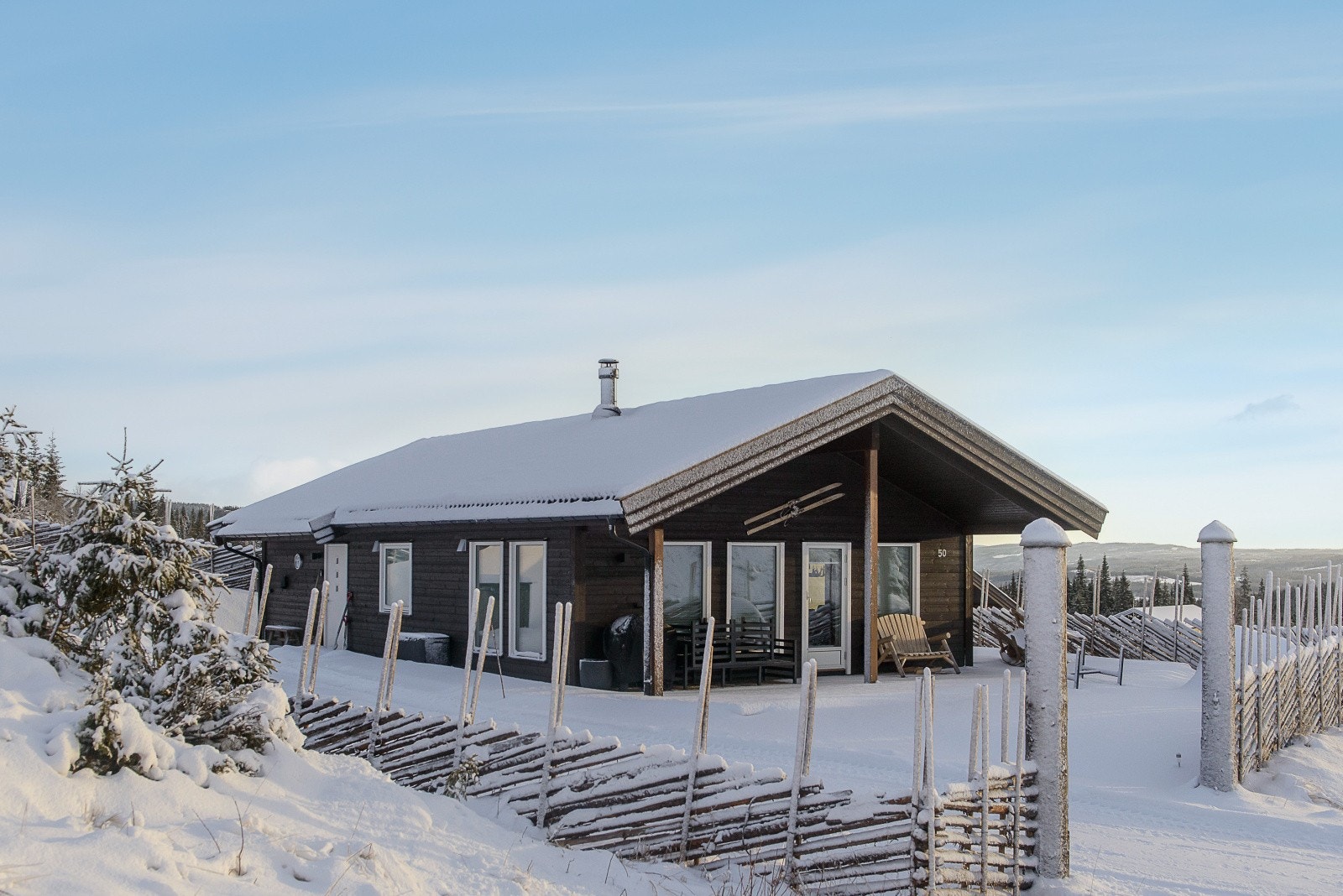 Vinteridyll Galleribilde