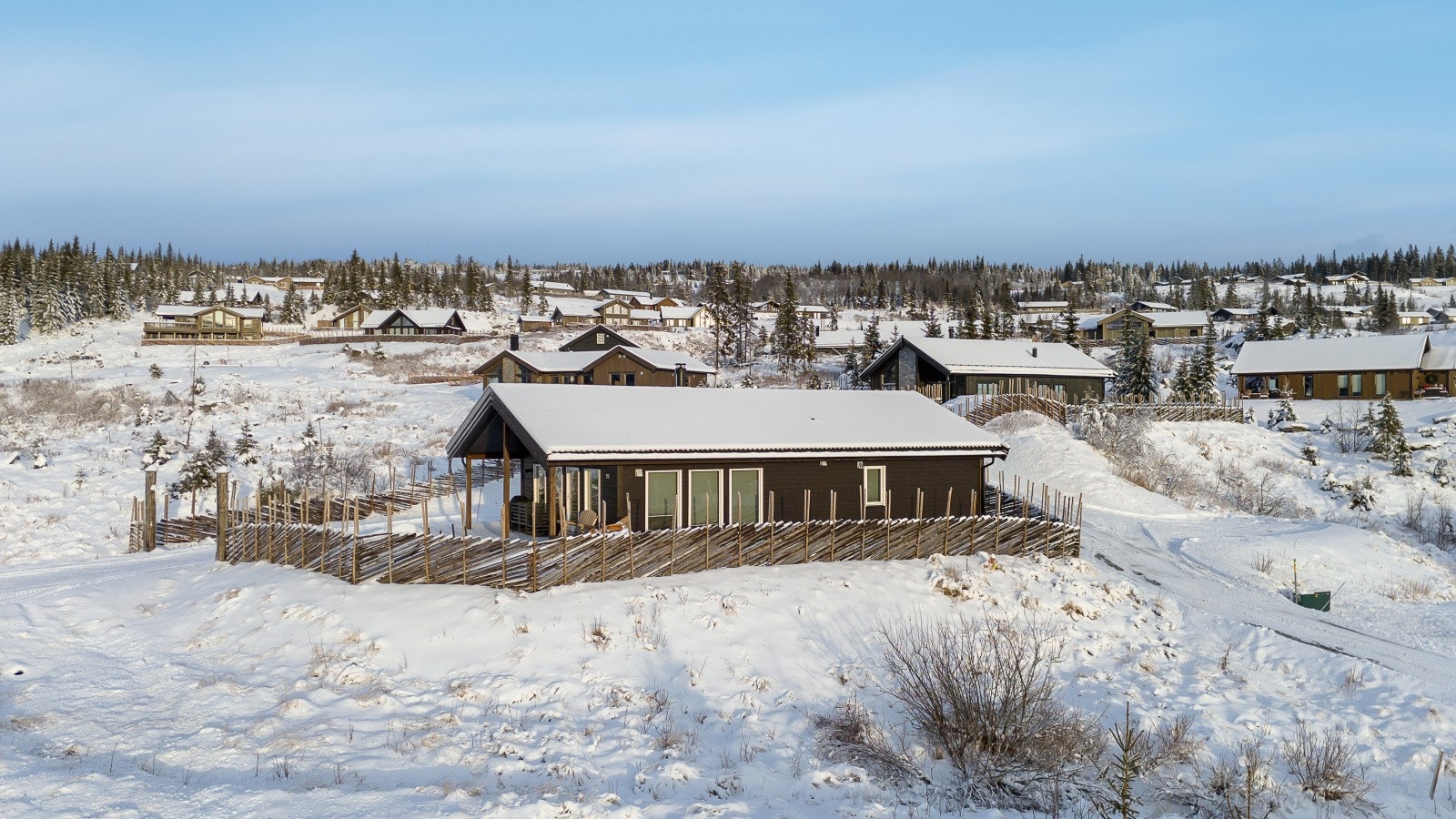 Vinteridyll Galleribilde