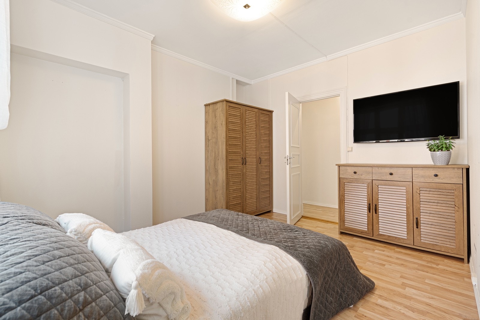 God plass på soverom 2 også Galleribilde