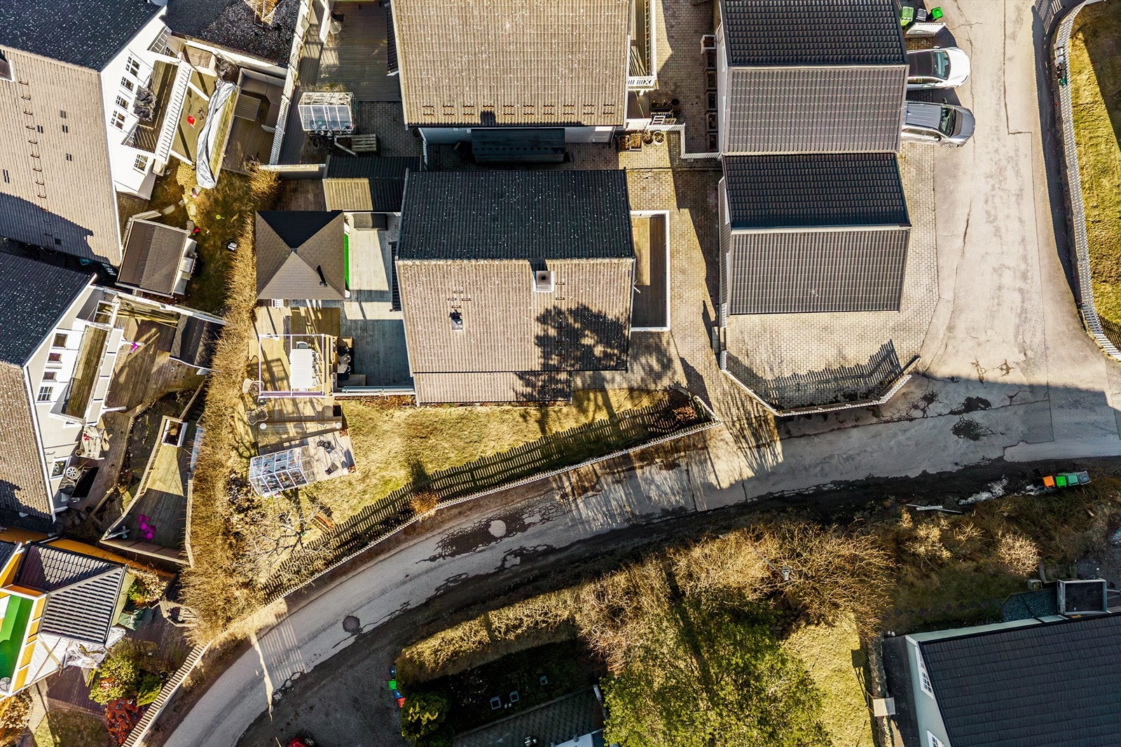 Fugleperspektiv Galleribilde