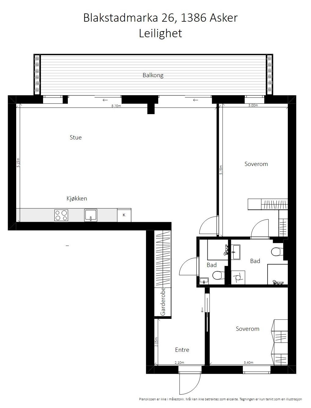 Plantegning. Galleribilde