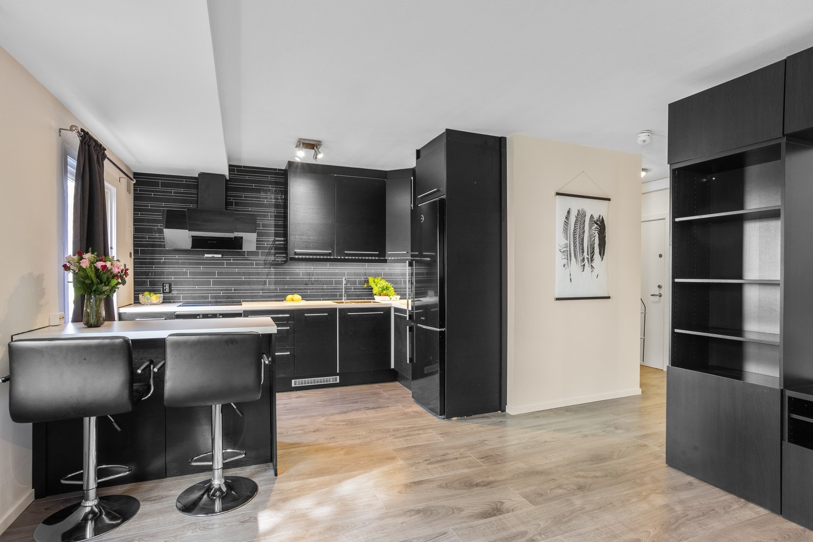 Pent kjøkken fra 2017. Galleribilde