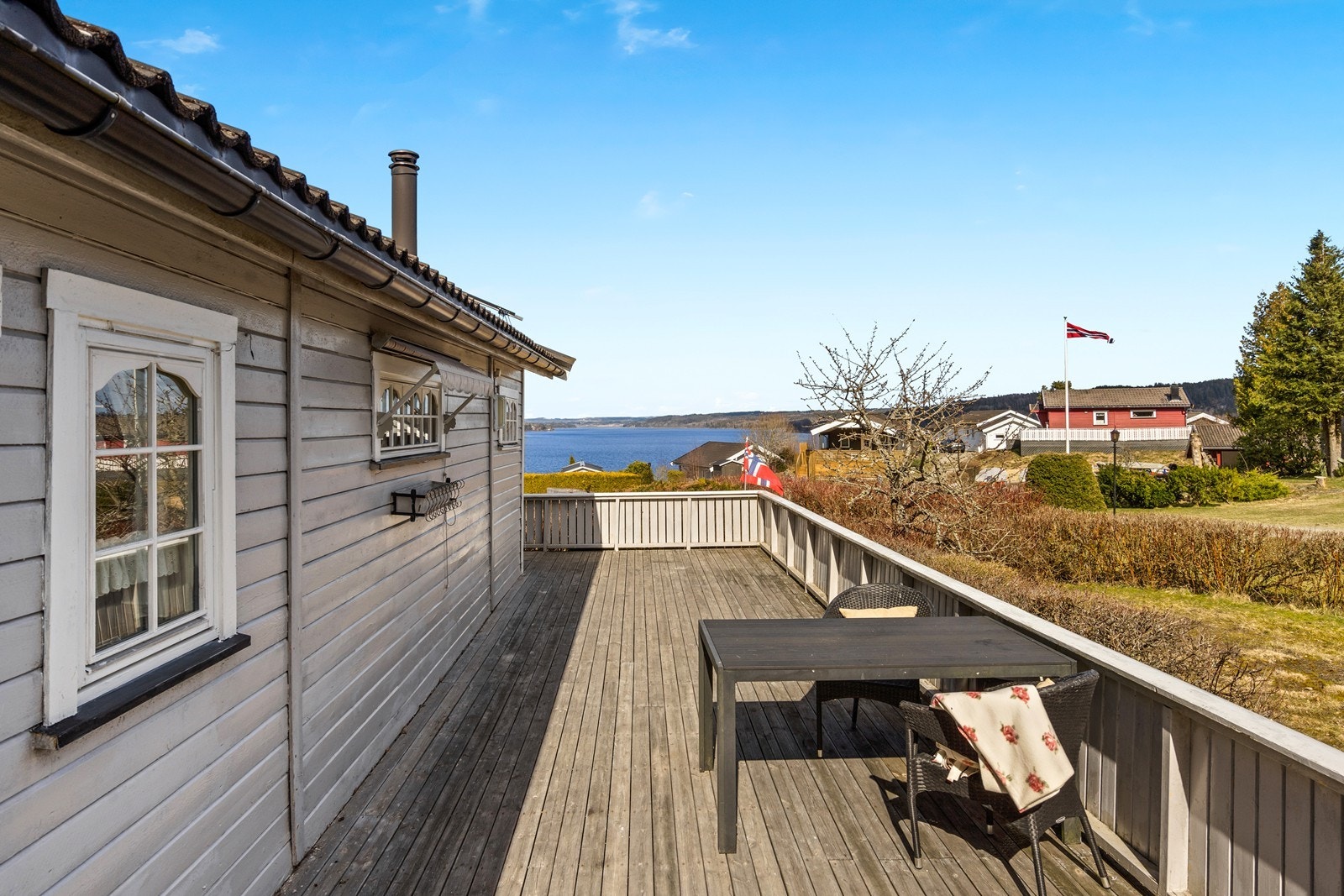 Her kan du nyte utsikten over Glomma! Galleribilde