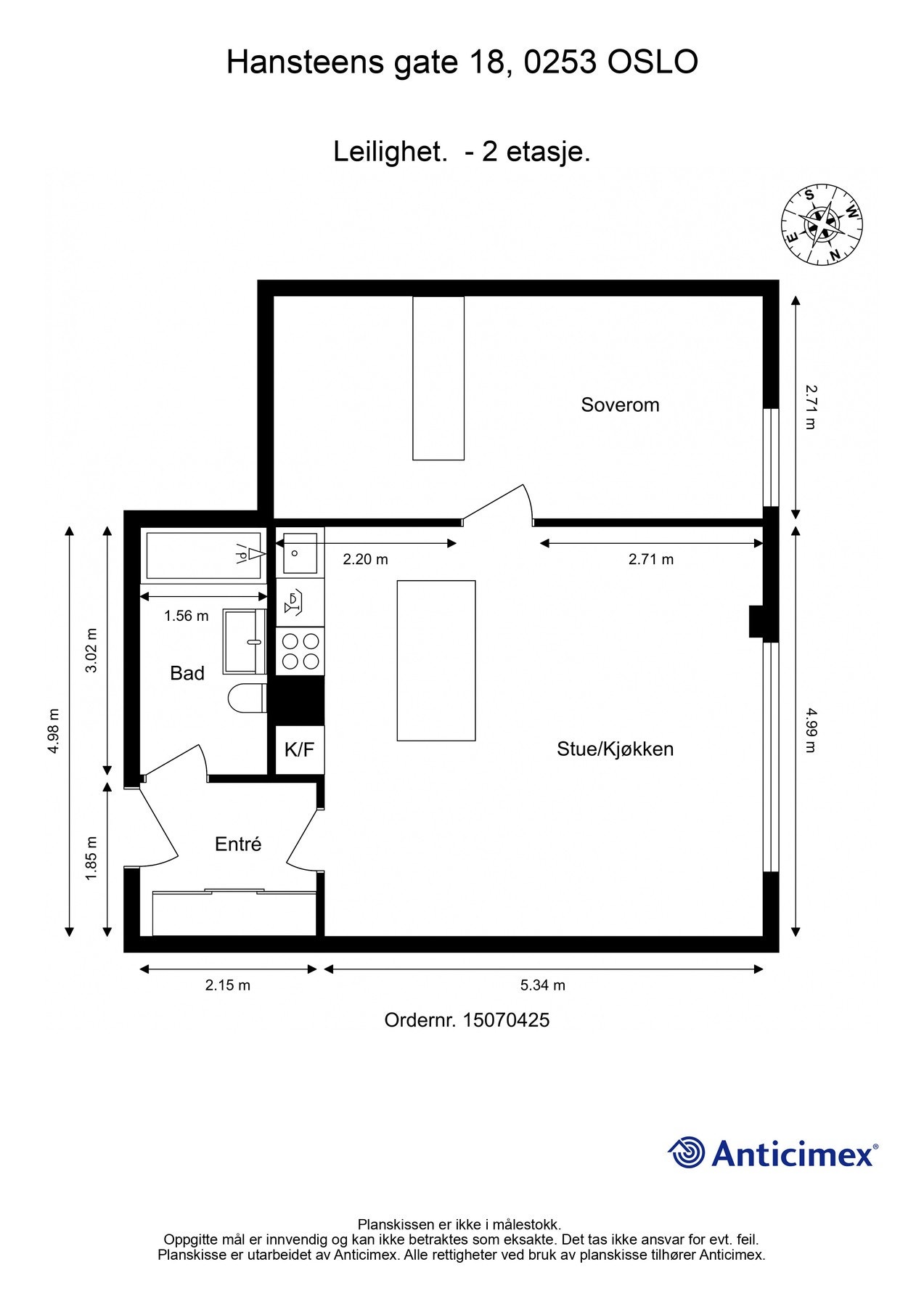 Plantegning. Galleribilde