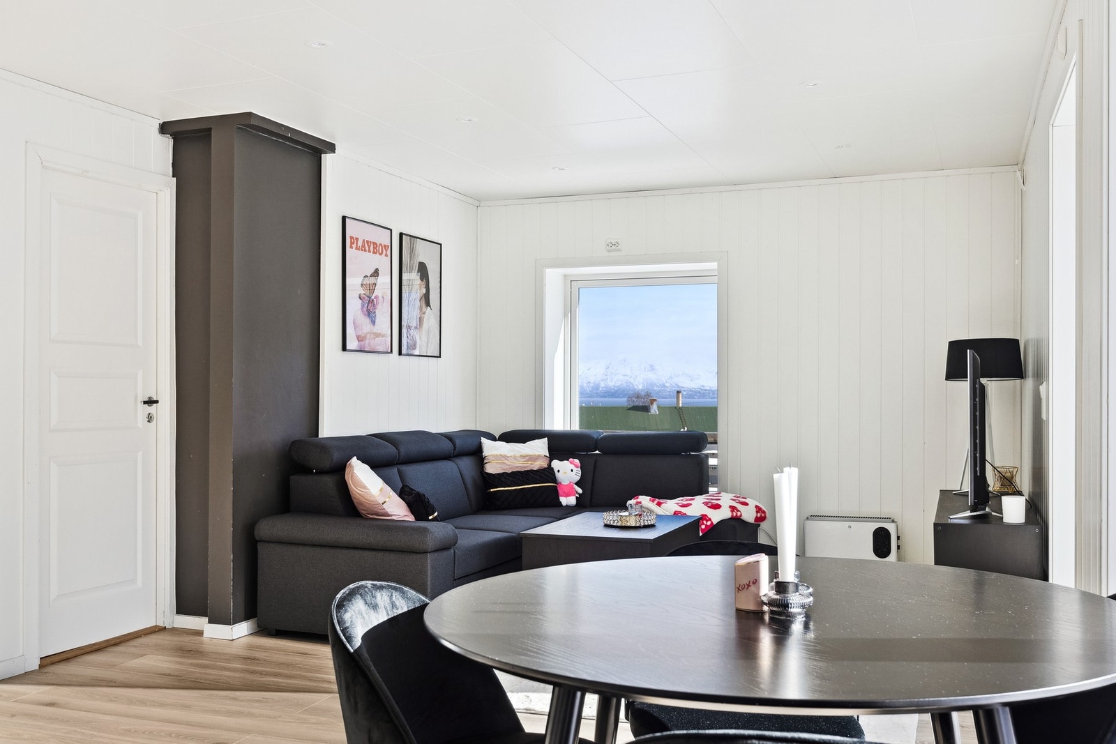 Også fin utsikt i fra spisebordet Galleribilde