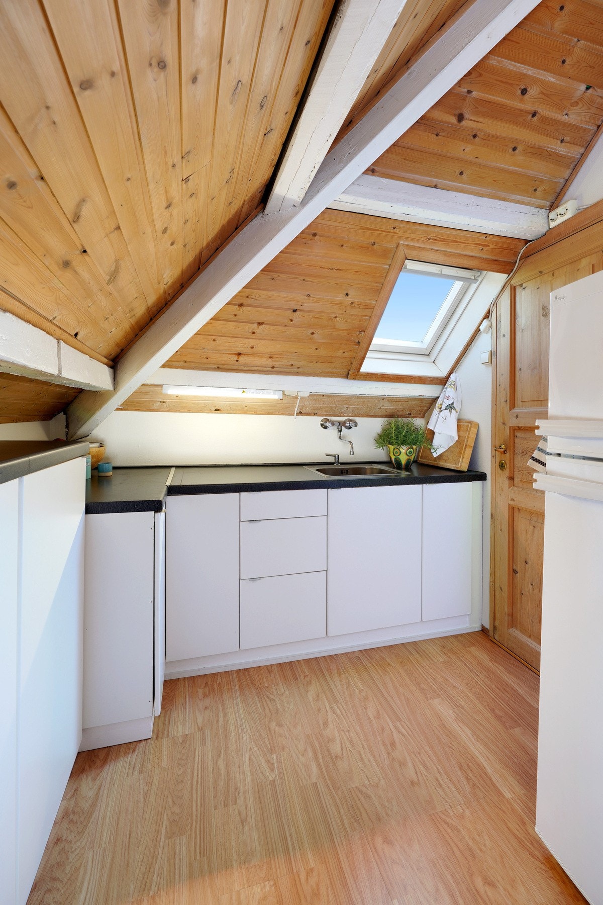 Kjøkken på loftet. Galleribilde