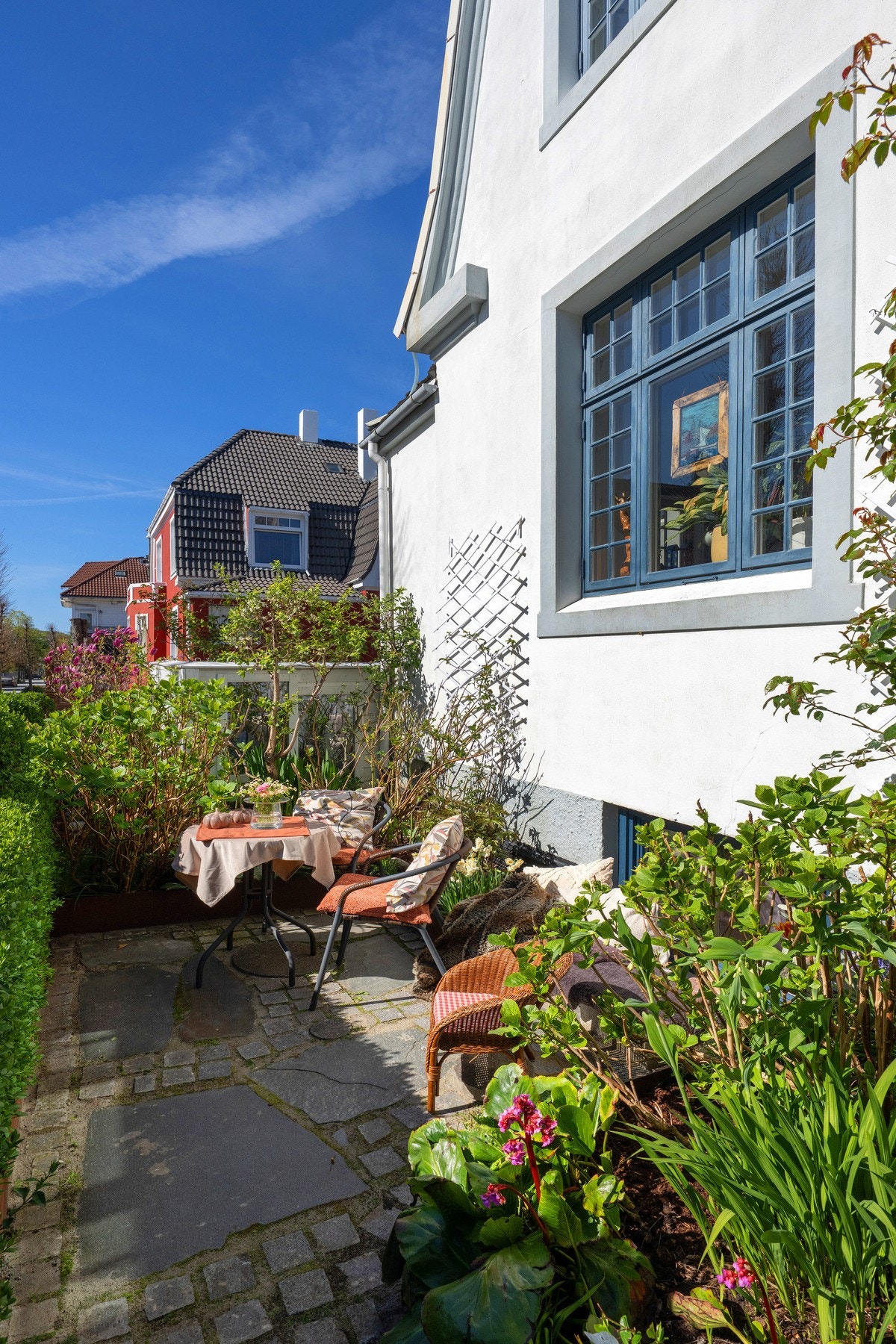 Pene uteområder på sørøstre side. Galleribilde