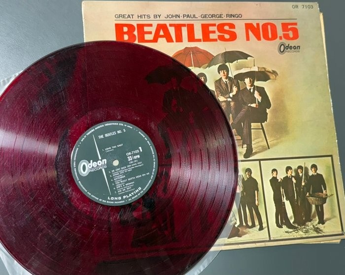 LP Beatles Meet The Beatles (-オデオン赤盤) OR7041 ODEON /00260 LP Beatles Meet The Beatles (-オデオン赤盤) OR7041 ODEON /00260