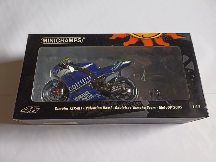 Minichamps 1:12 - Motorsykkel-modell - YAMAHA - YZR-M1 Minichamps 1:12 - Motorsykkel-modell - YAMAHA - YZR-M1