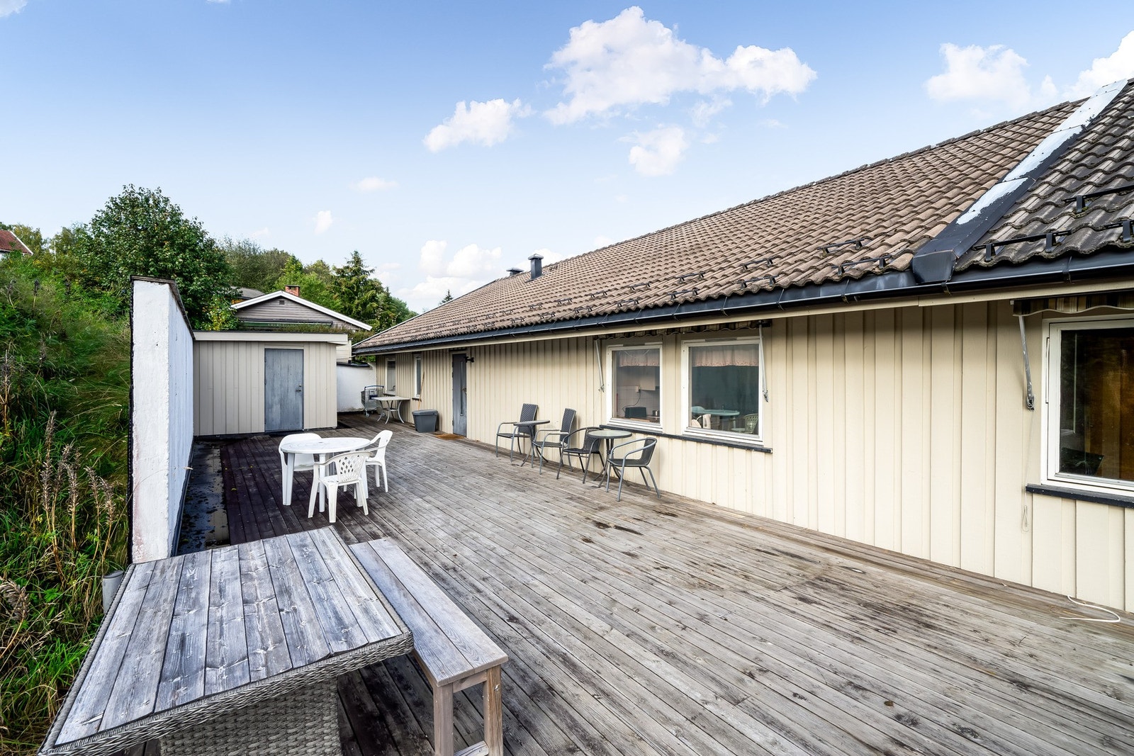 Stort felles uteområde. Galleribilde