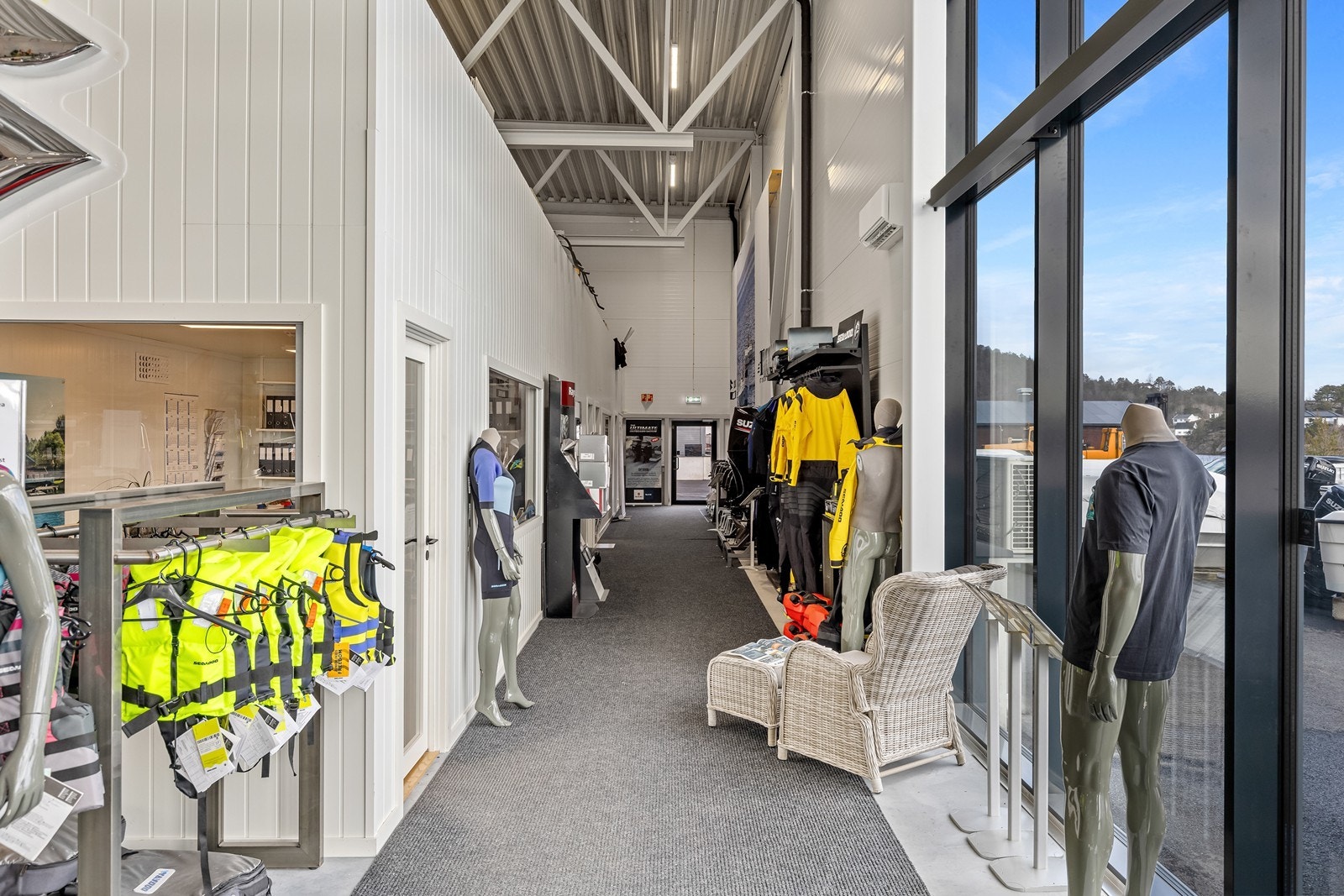 Kontorer i båthallen. Galleribilde