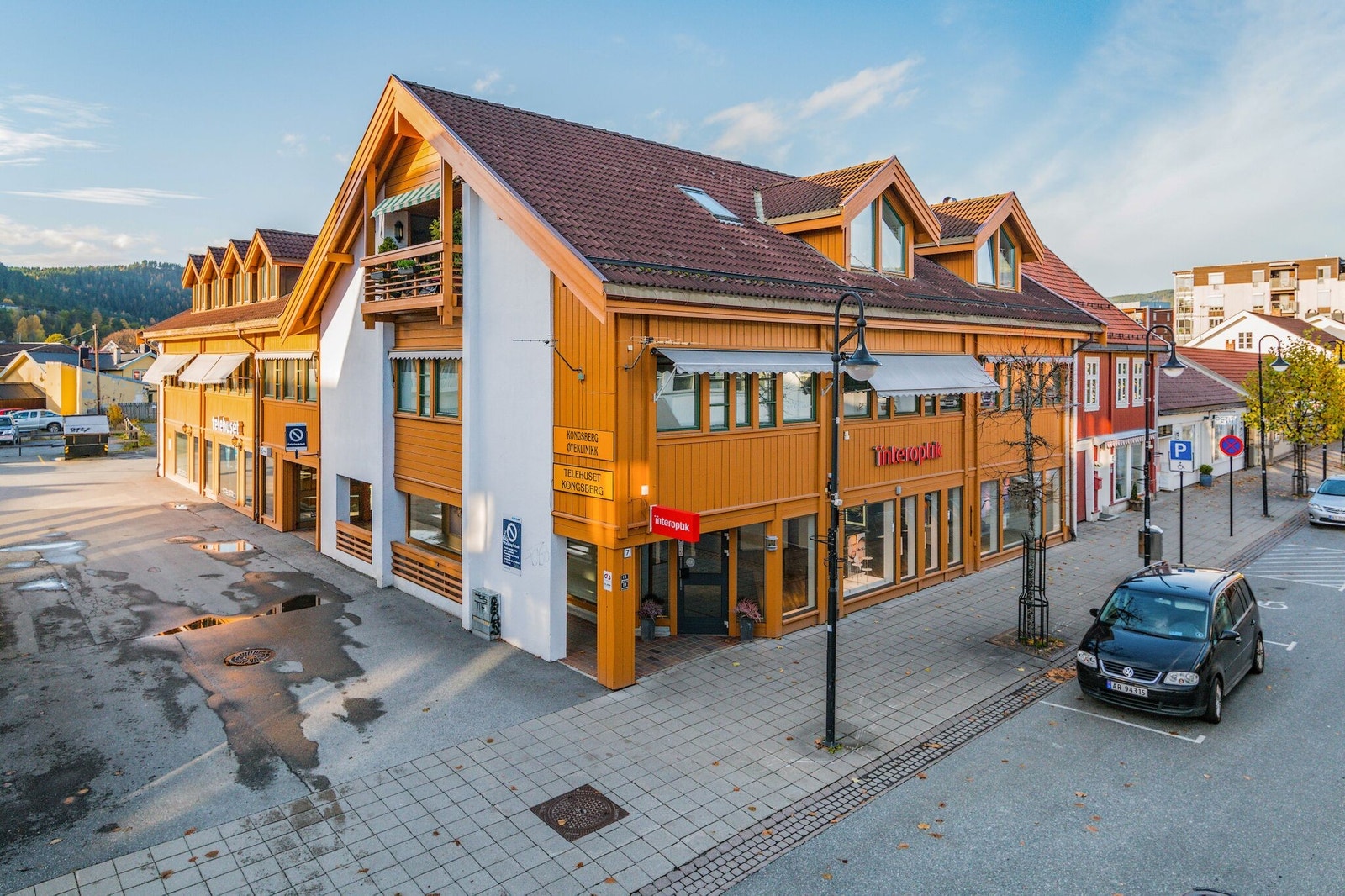Lokalet ligger i 2. etasje Galleribilde