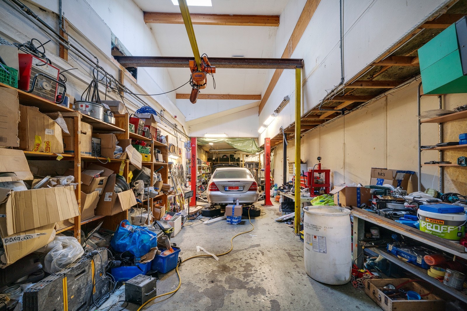 God takhøyde i deler av bygget Galleribilde