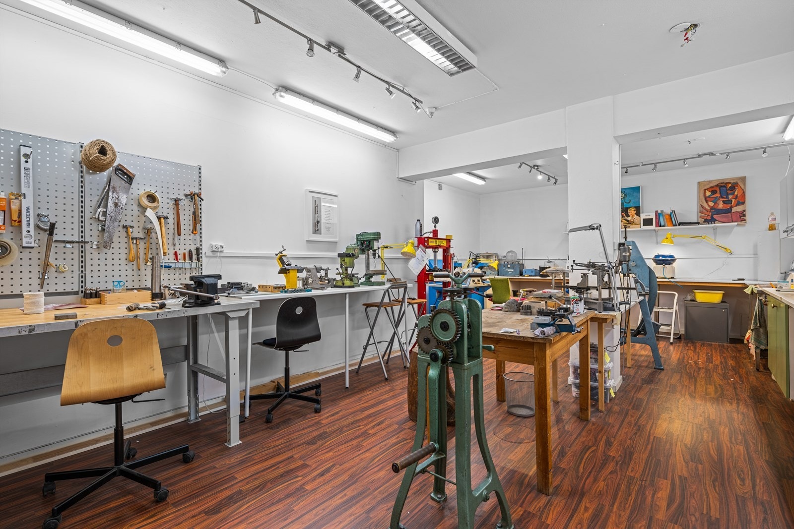 Verksted underetasje Galleribilde