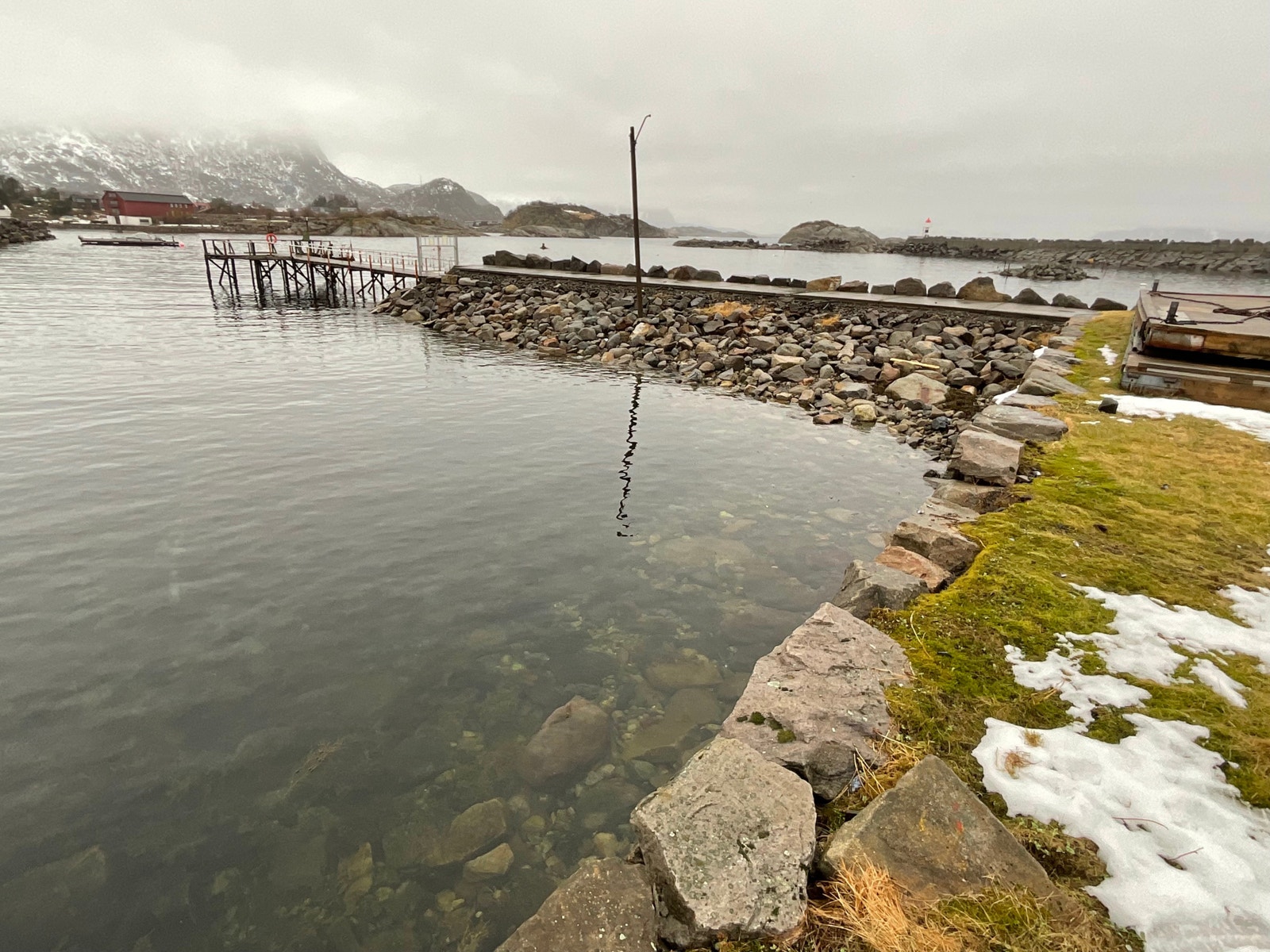 Tomta sett fra landsiden Galleribilde