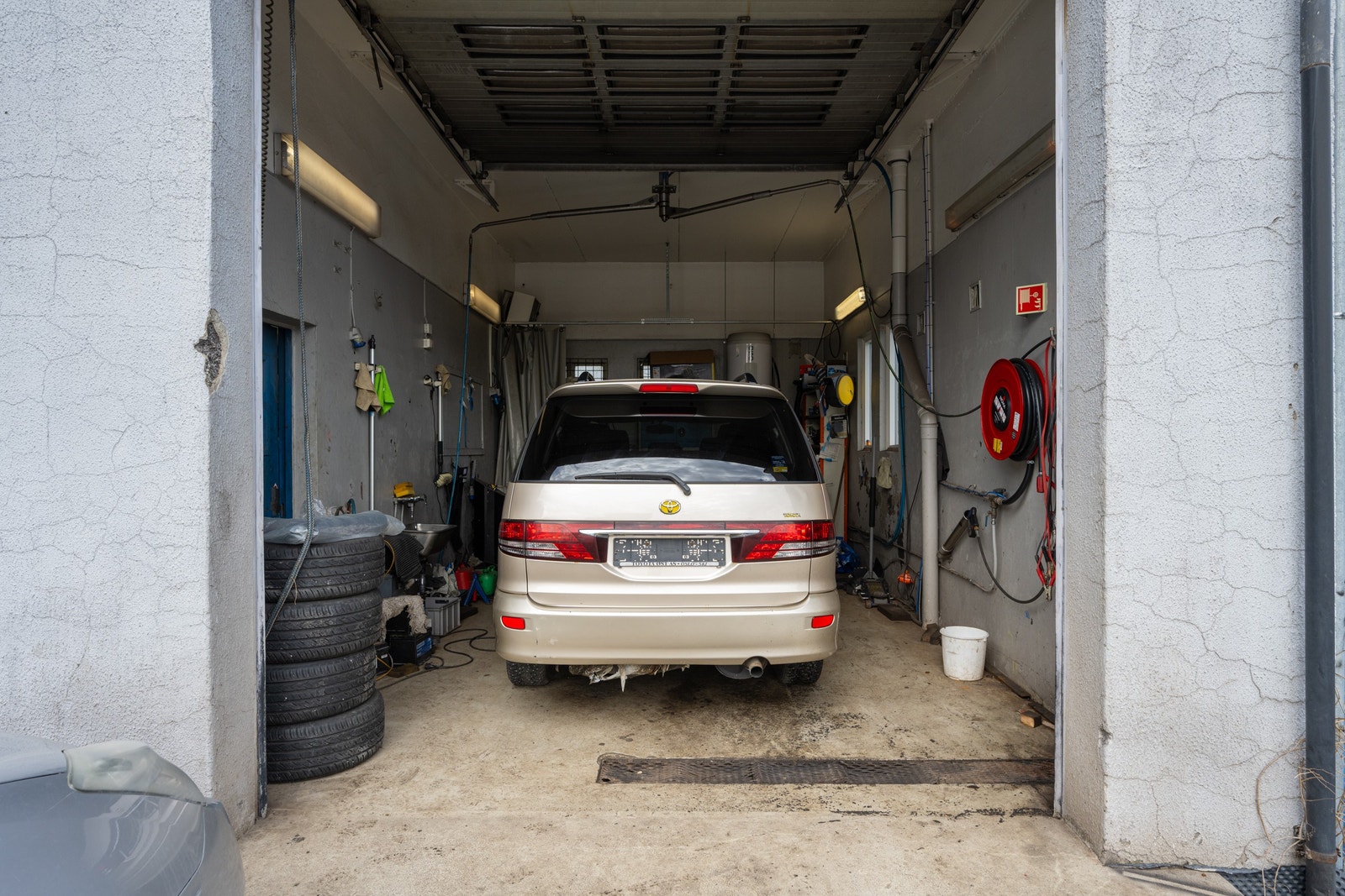 Bilverksted Galleribilde