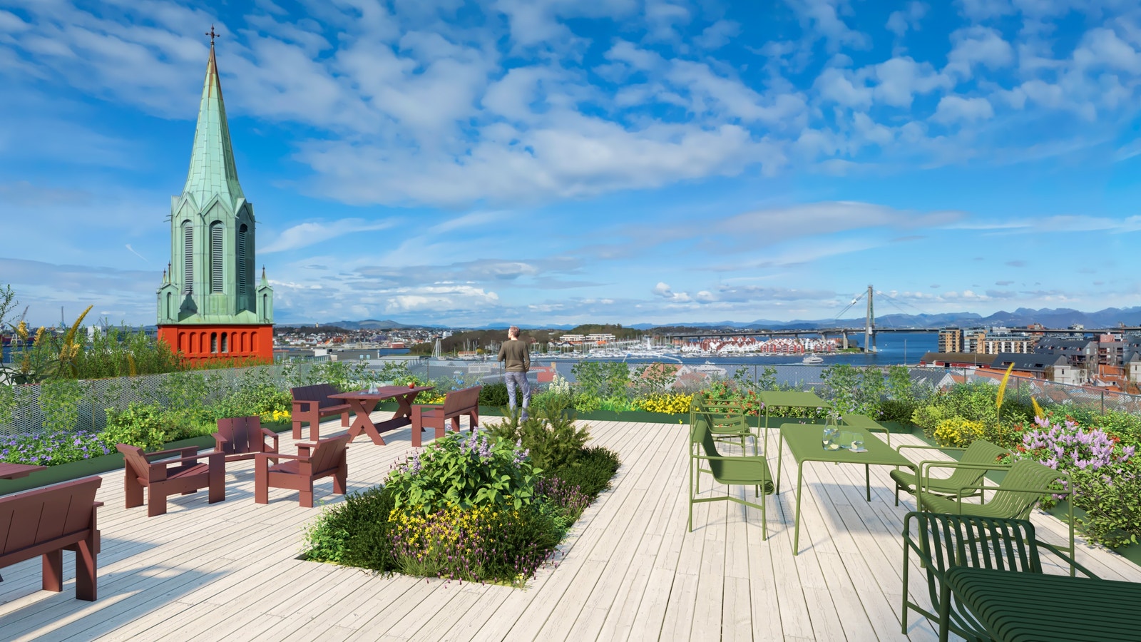 Takterrassen Galleribilde