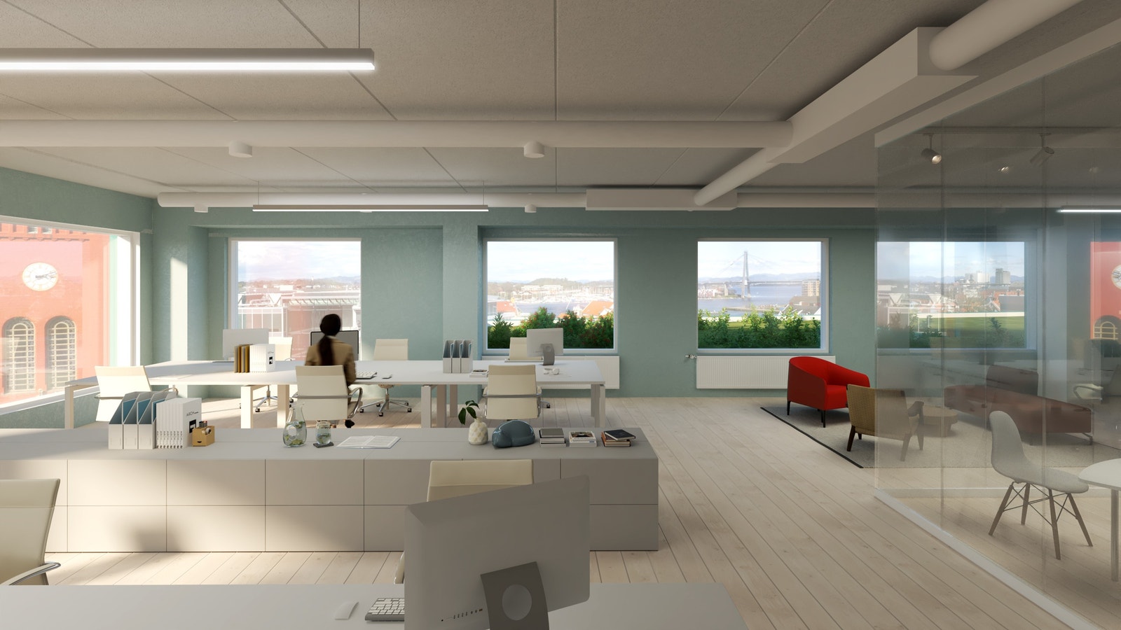 Kontorlokaler Galleribilde