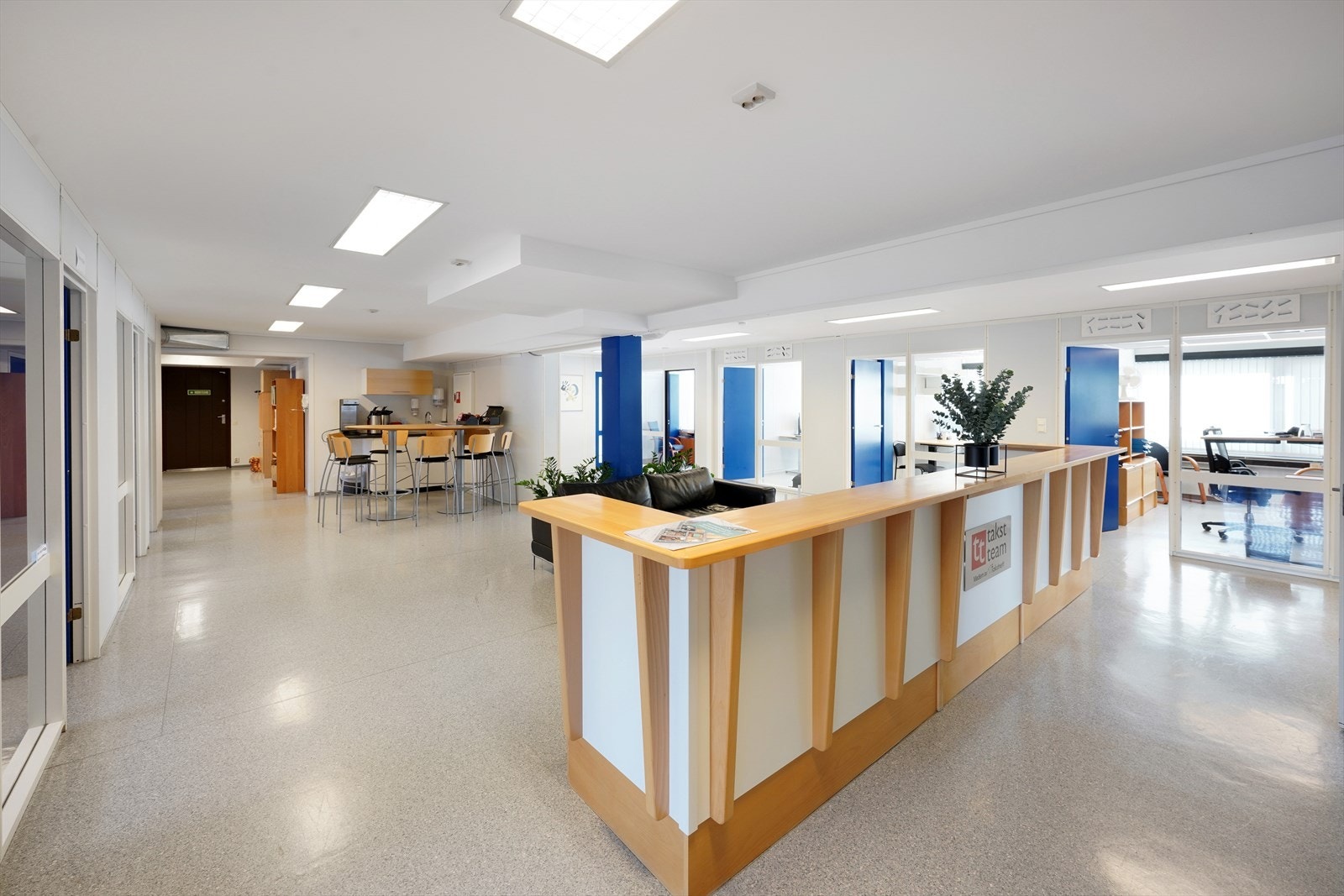 Resepsjon/sosial sone 1 etg Galleribilde