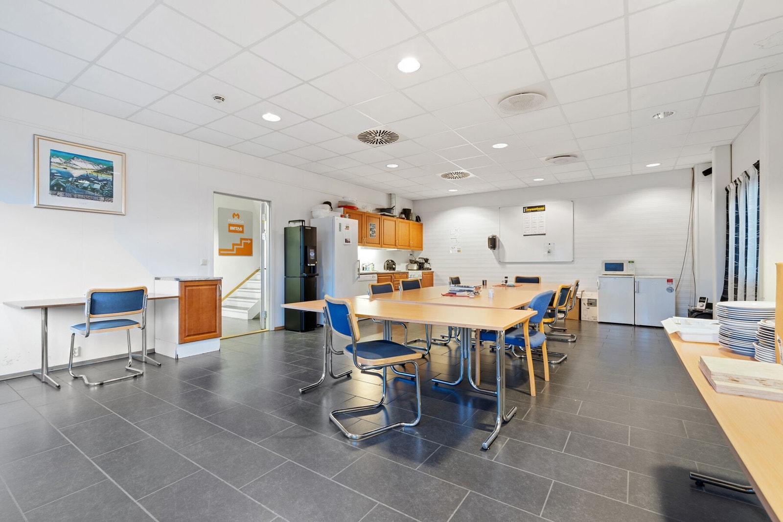 Kantine/spiserom Galleribilde