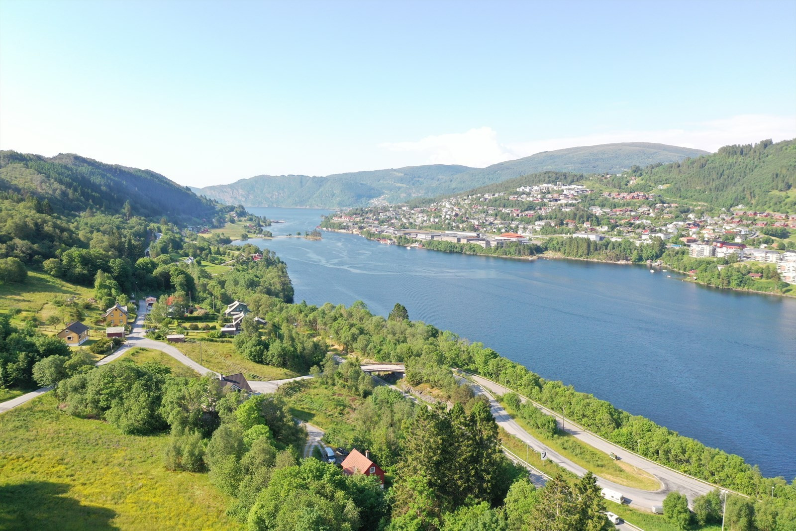 Utsikt mot Arnavågen