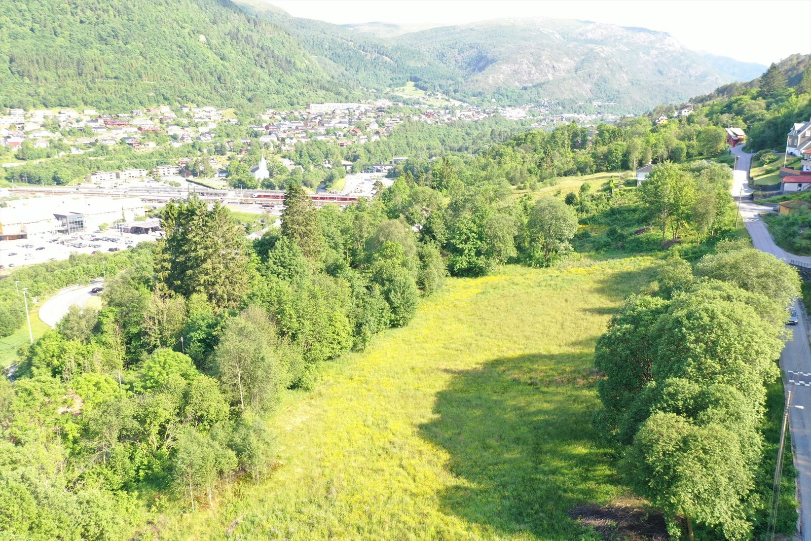 Tomteområdet