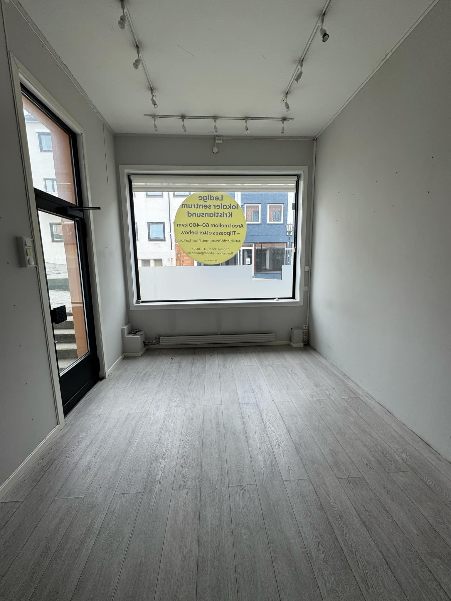 Store vindu mot Gågata Galleribilde