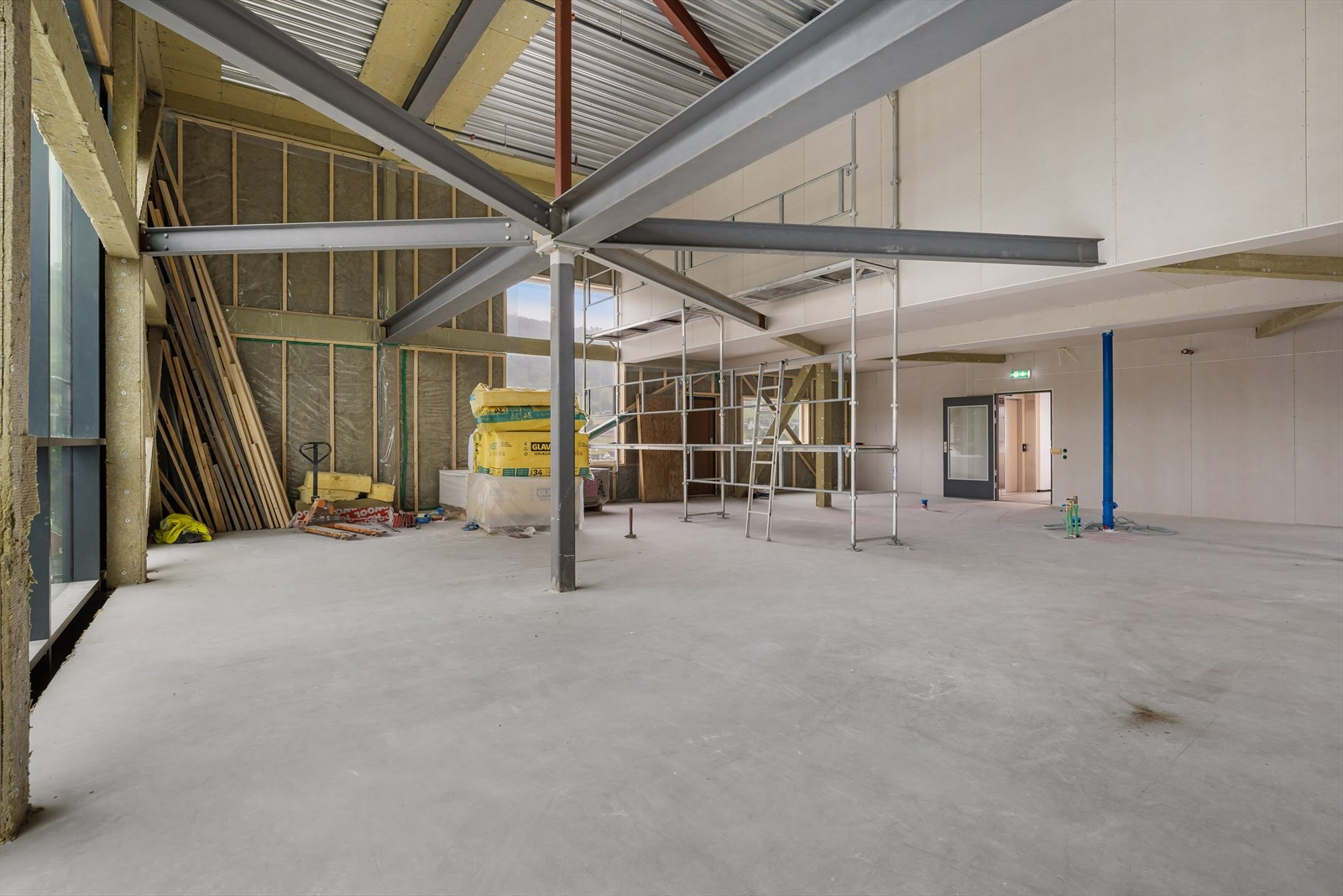Kontor 3. etasje - klar for innredning
