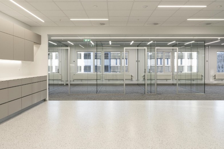 Illustrasjon fra oppussede lokaler. Galleribilde