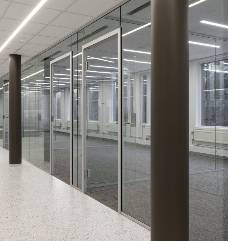 Illustrasjon fra oppussede lokaler. Galleribilde