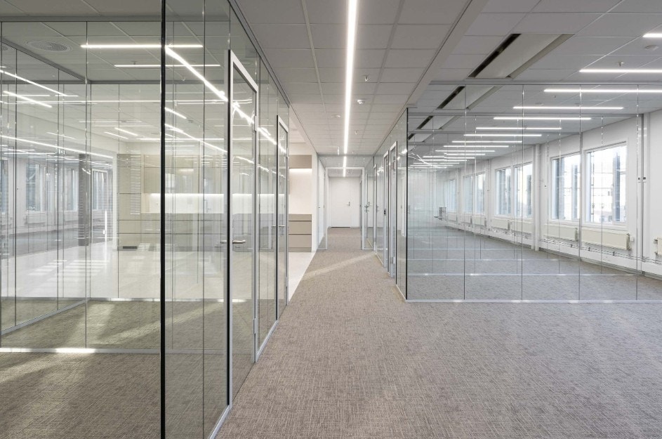 Illustrasjon fra oppussede lokaler. Galleribilde